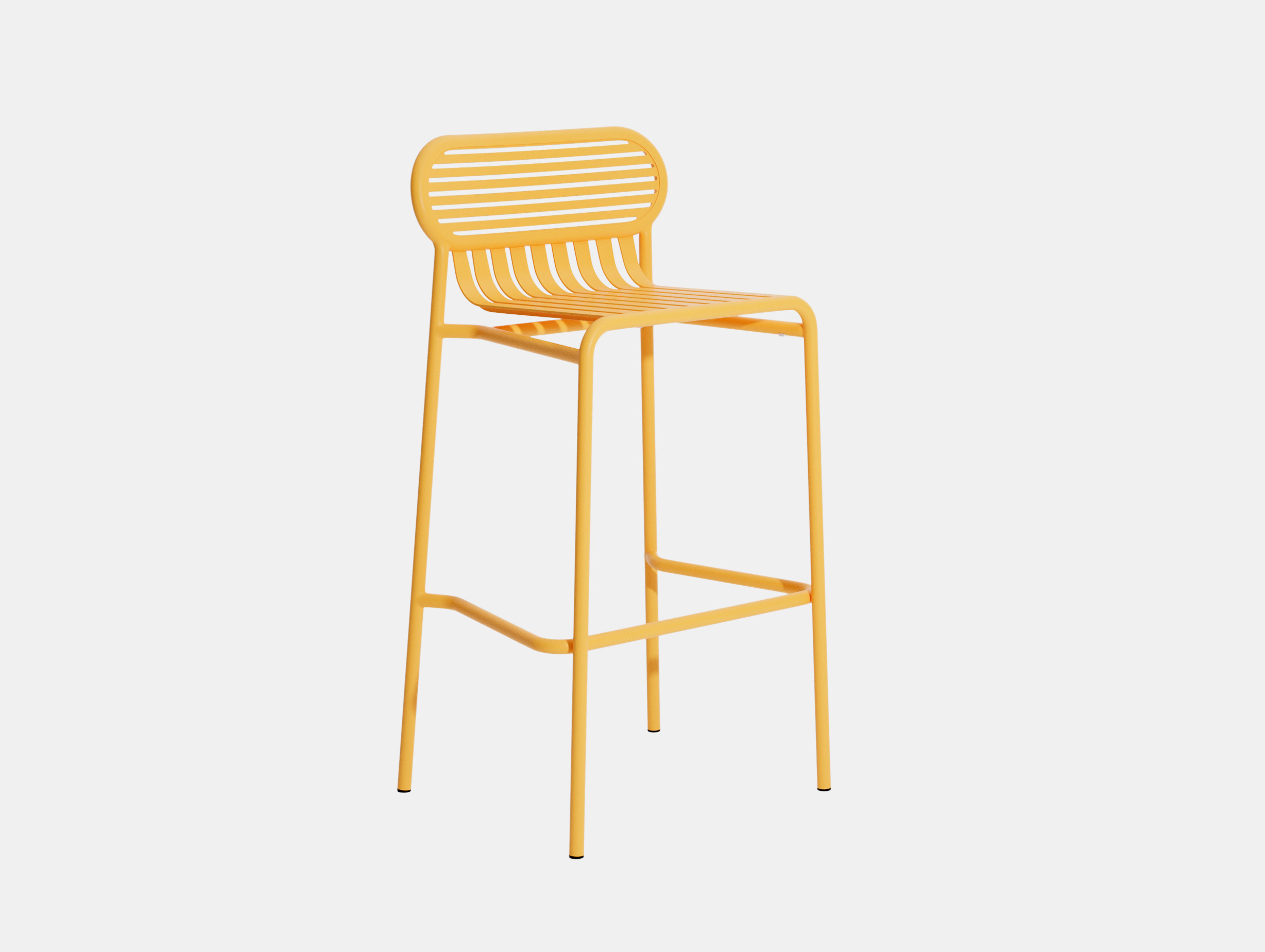 Petite Friture Week End Outdoor barstool saffron Studio Brichet Ziegler