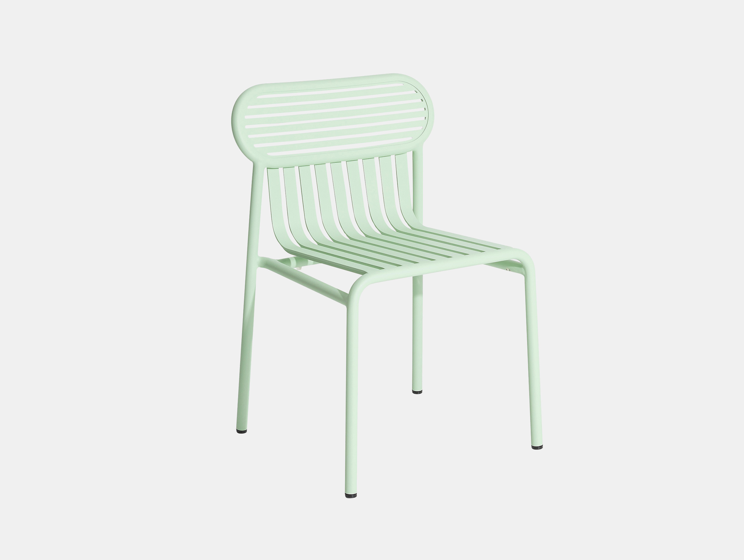 Petite Friture Week End Outdoor side chair pastel green Studio Brichet Ziegler