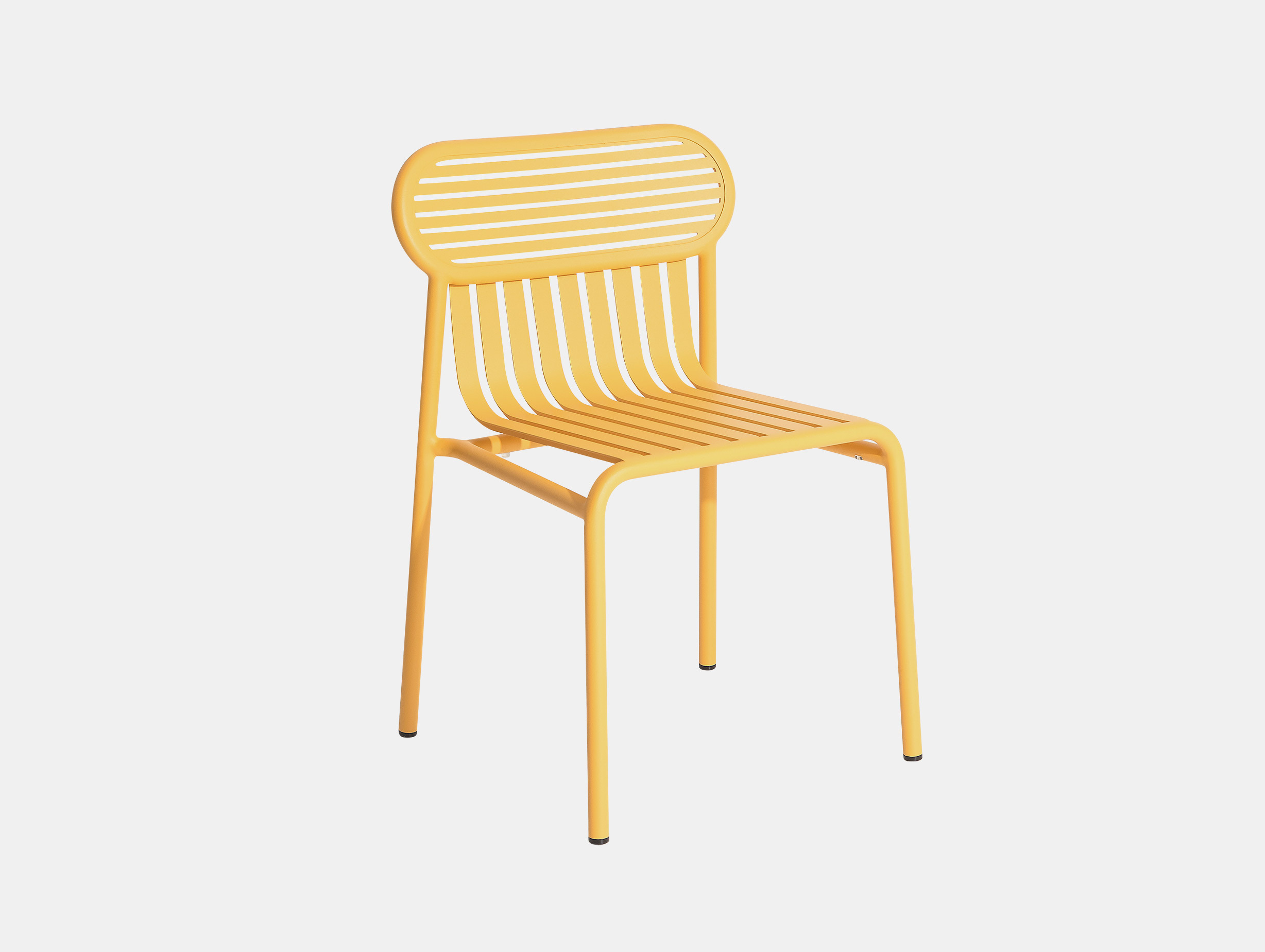 Petite Friture Week End Outdoor side chair saffron Studio Brichet Ziegler