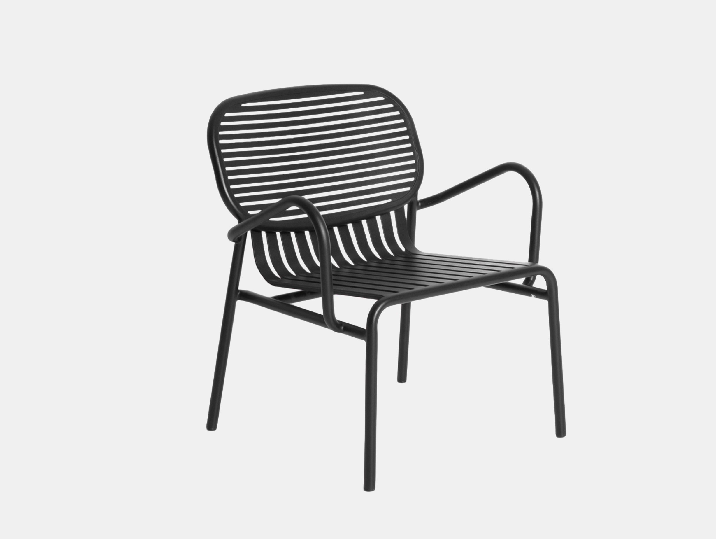 Petite friture weekend lounge chair black