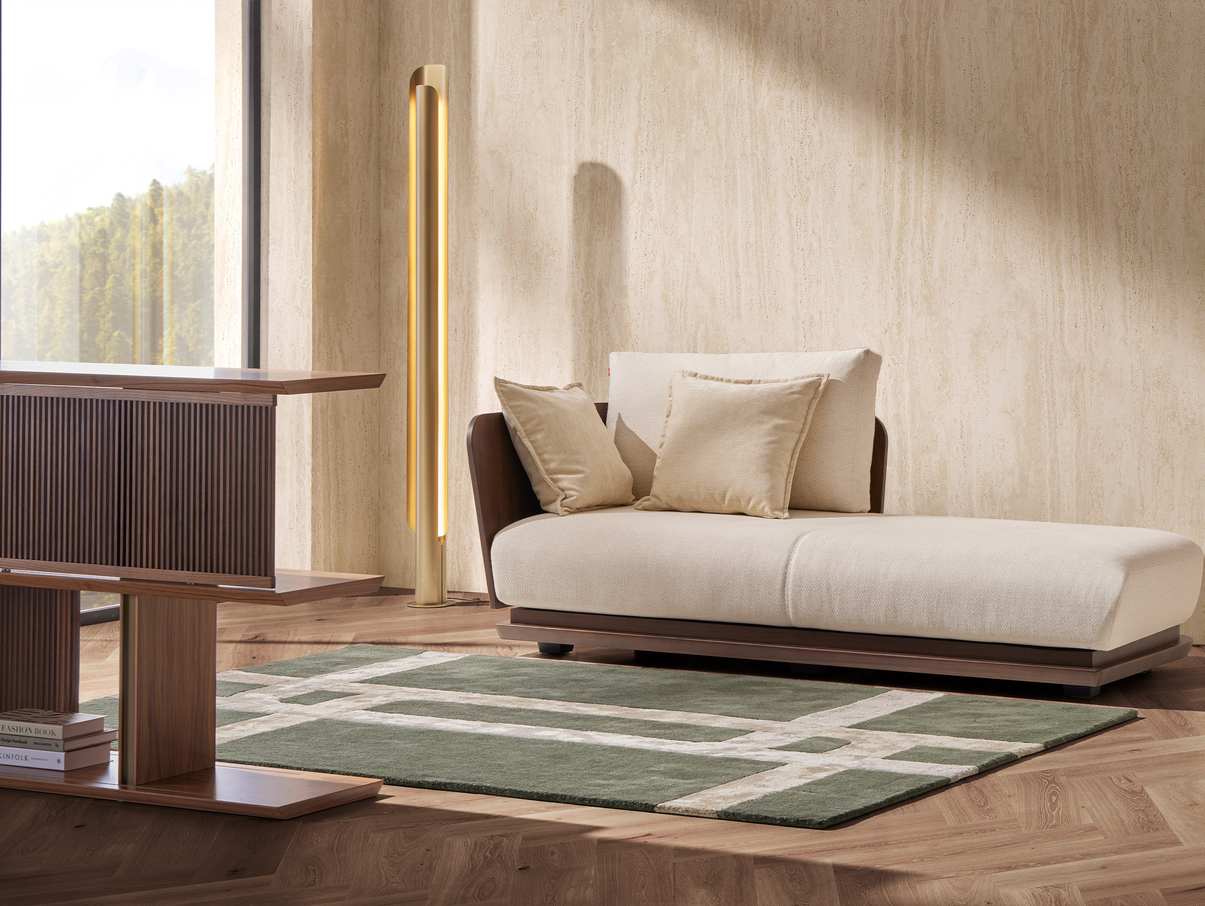 Punt mario ruiz stockholm rug dark bronze champagne lifestyle3