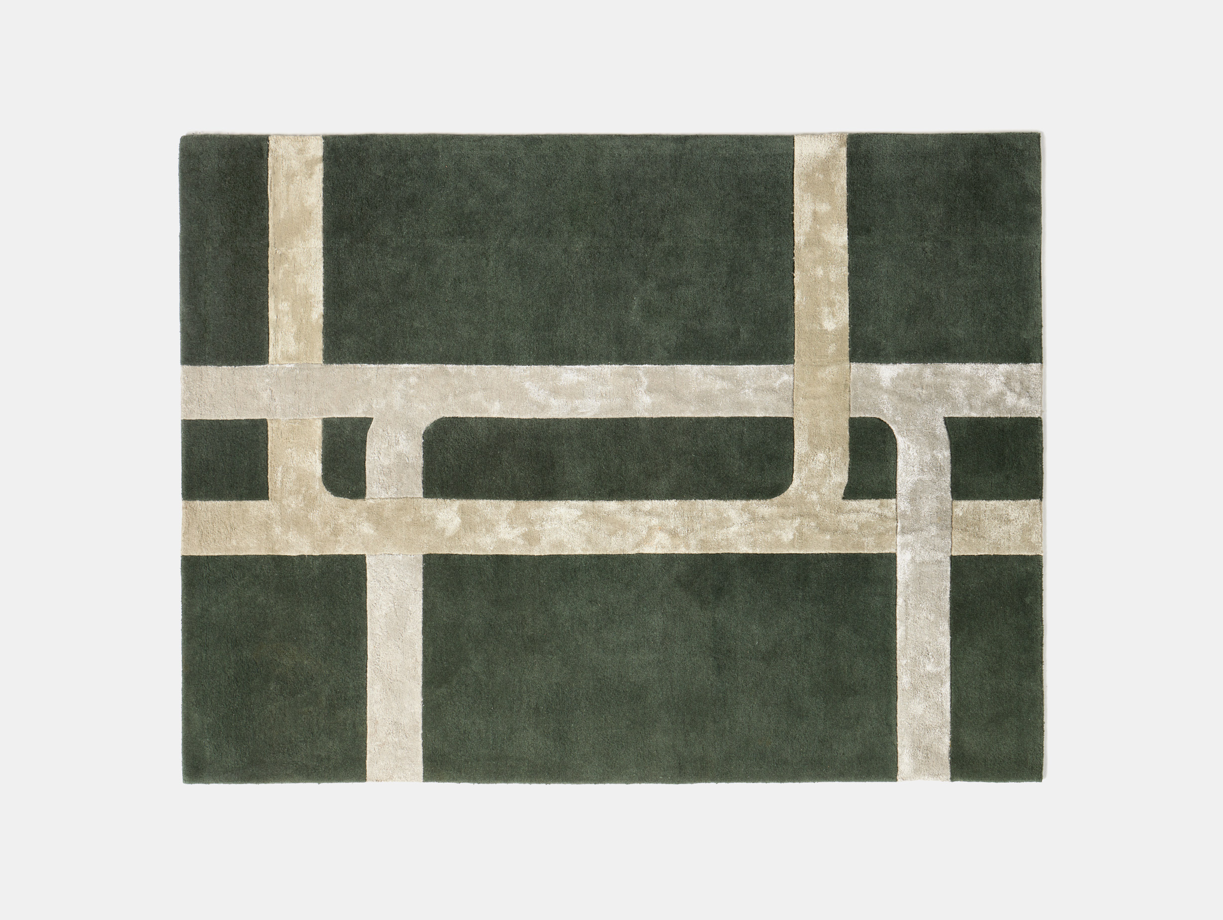 Punt mario ruiz stockholm rug dark bronze champagne