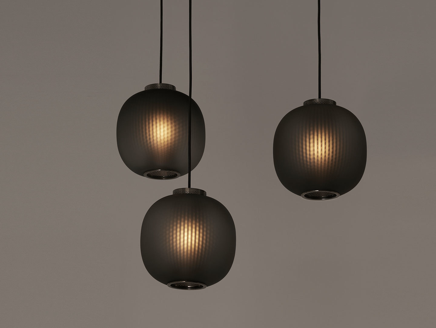Resident Bloom Pendant Lights Black Tim Rundle