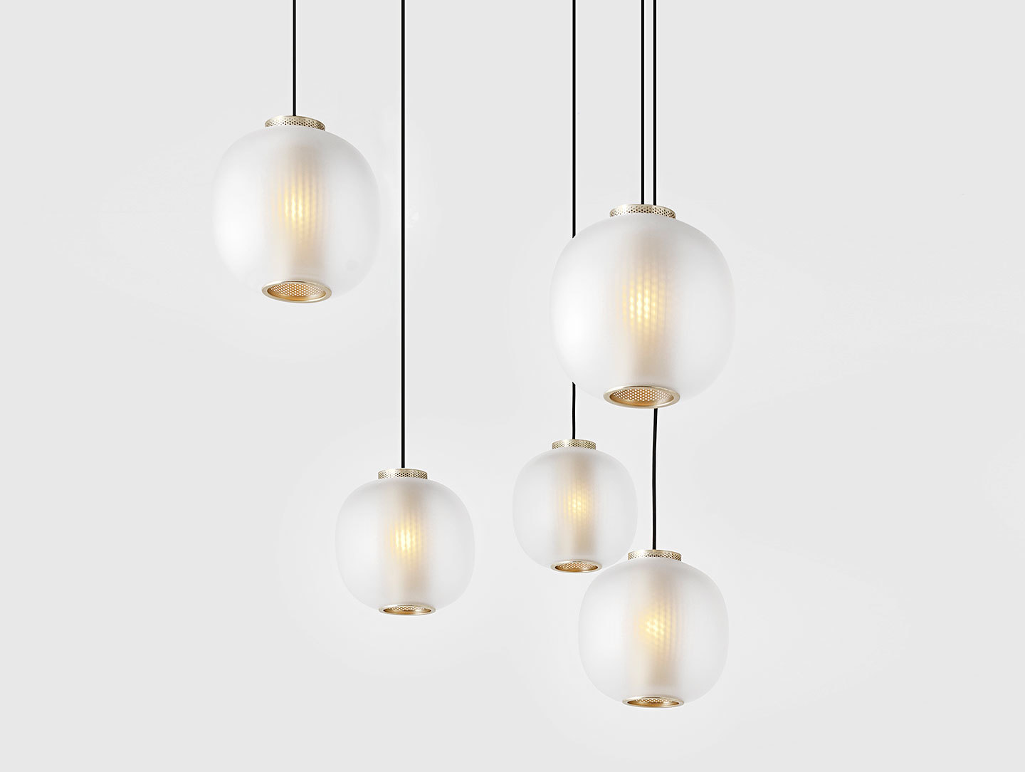 Resident Bloom Pendant Lights White Tim Rundle