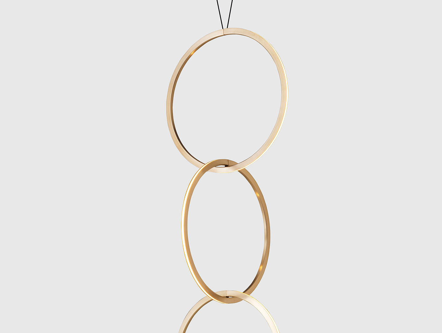 Resident Circus 750 Pendant Light Detail Brass