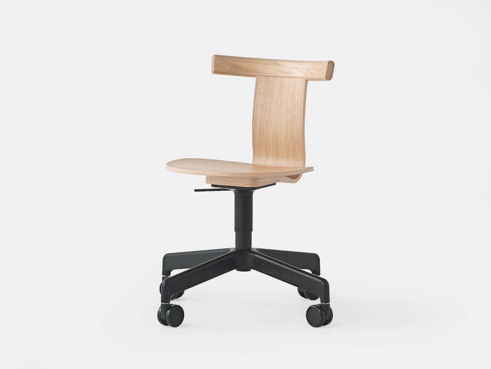 Resident Jiro Office Chair Oak 2