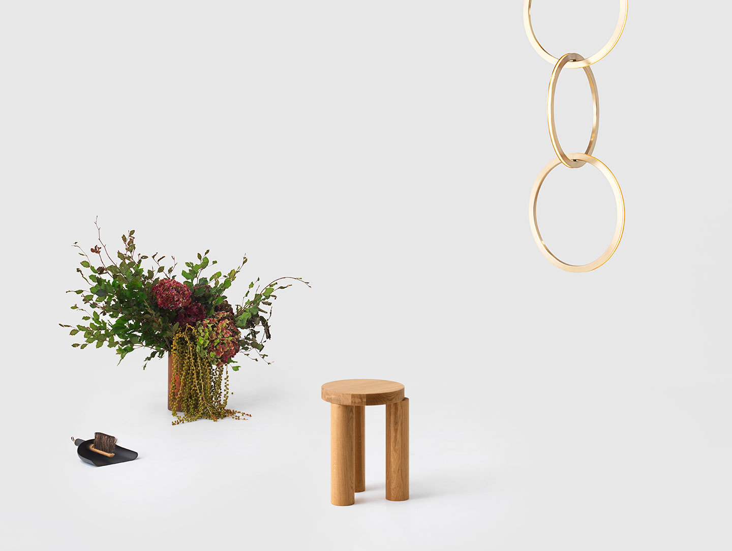 Resident Offset Stool Side Table Philippe Malouin