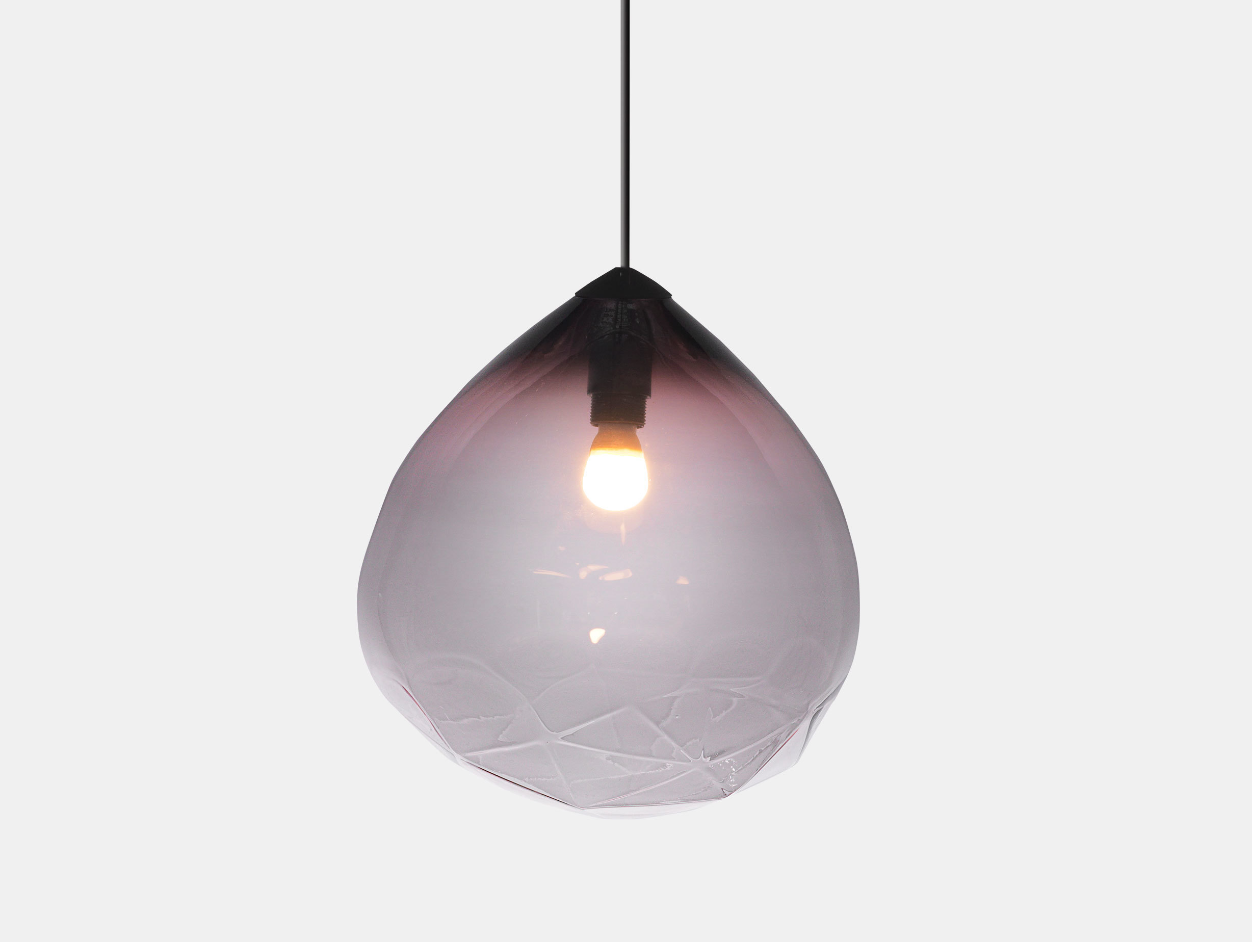 Resident Parison Pendant Light Black Cheshire Architects
