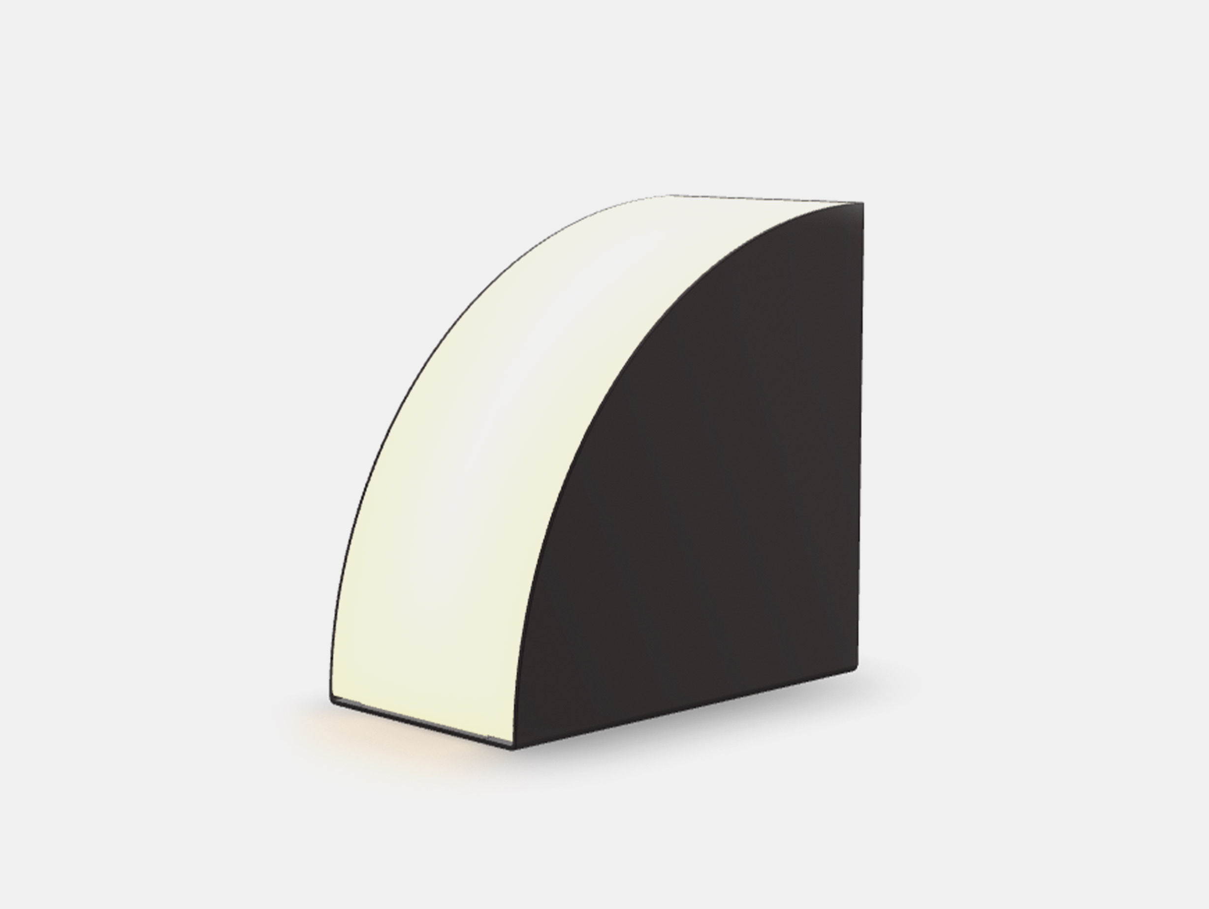 Resident estudio persona phase table light dark bronze