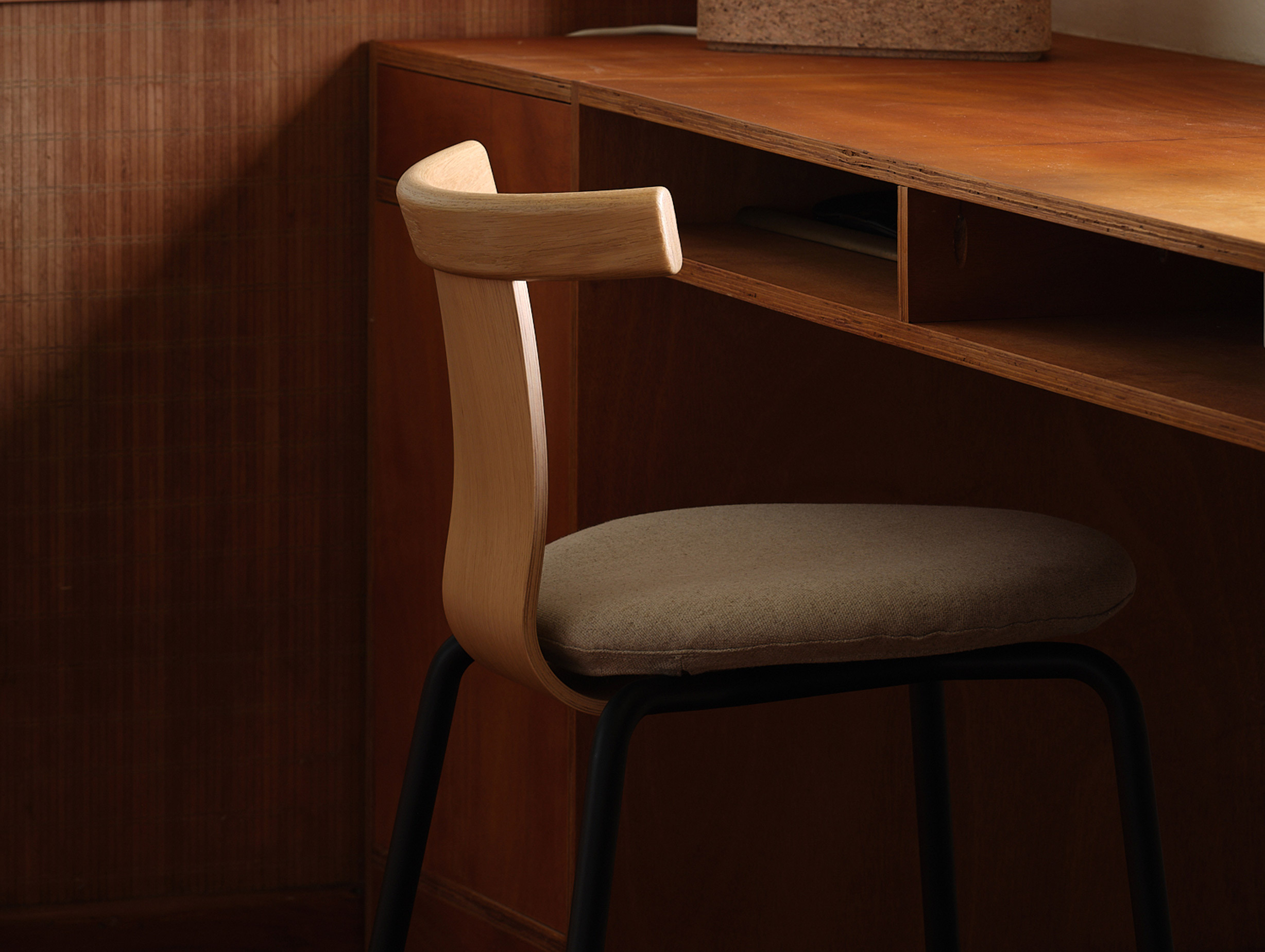 Resident john tree jiro dining chair upholstered lifestyle