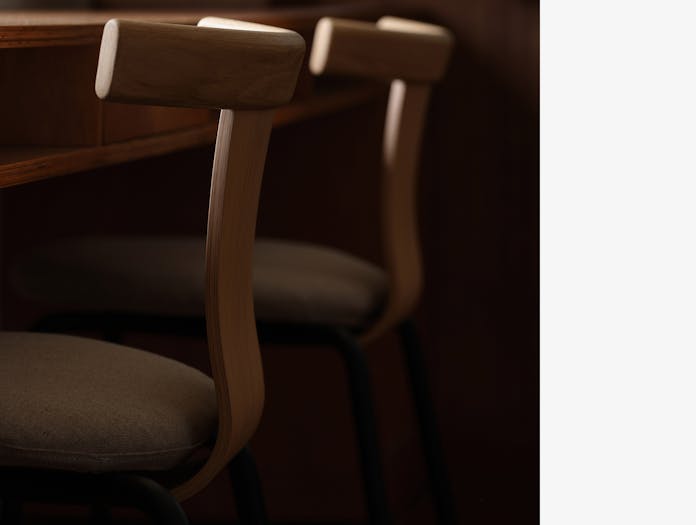 Resident john tree jiro dining chair upholstered lifestyle3