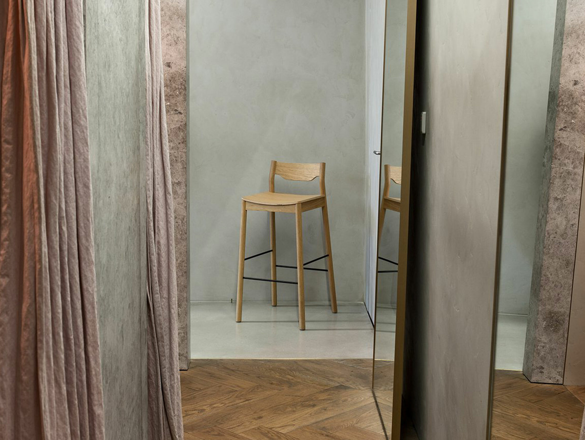 Resident simon james tangerine stool lifestyle 4