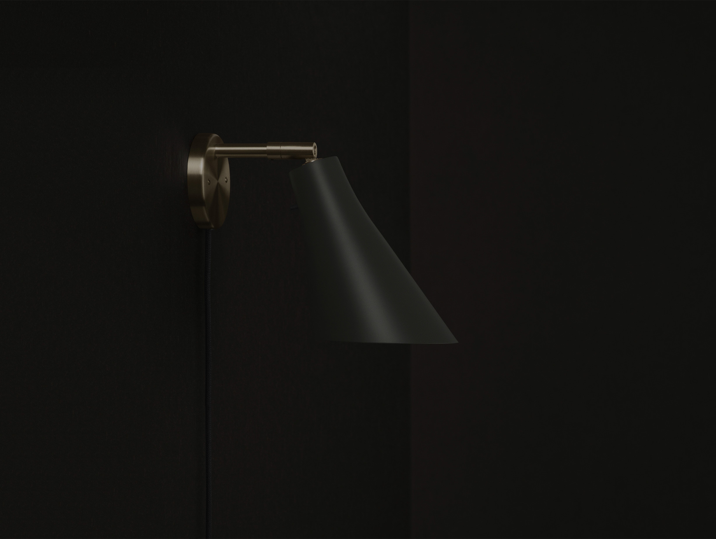 Rubn niclas hoflin miller wall light brass lifestyle