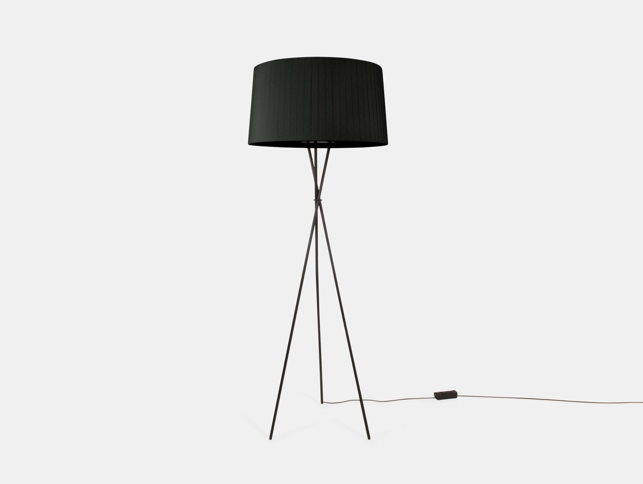 Santa And Cole Tripode G5 Floor Lamp Black