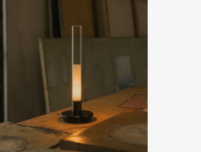 Santa cole sylvestrina portable table lamp enric soria jordi garces lifestyle6