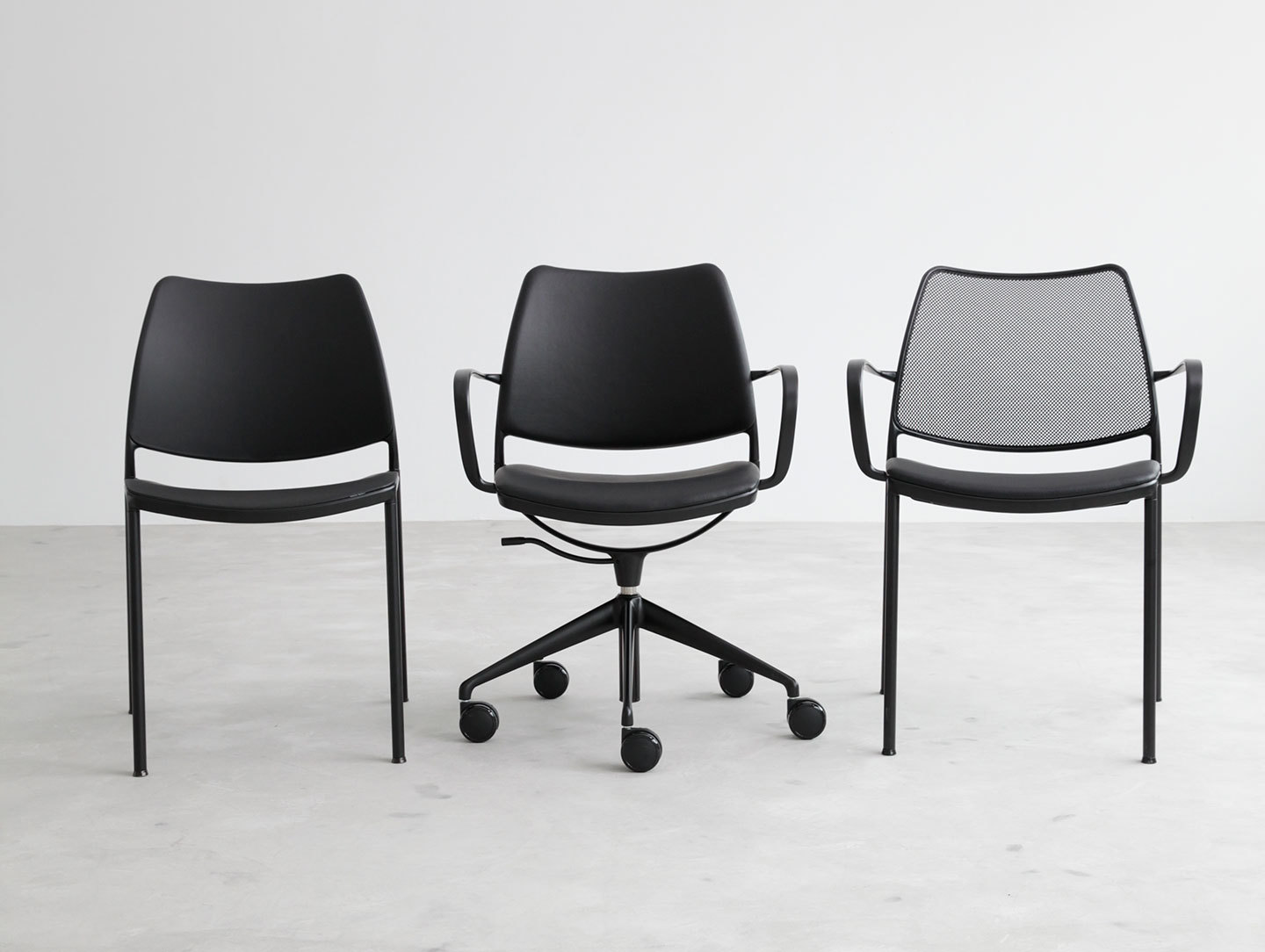 Stua Gas Chairs Black Jesus Gasca