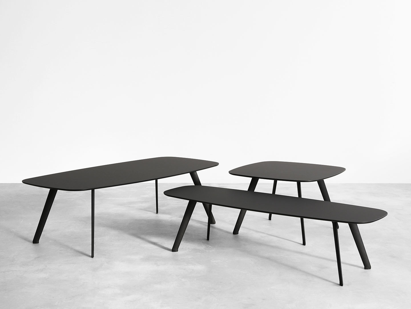Stua Solapa Coffee Tables Black Jon Gasca