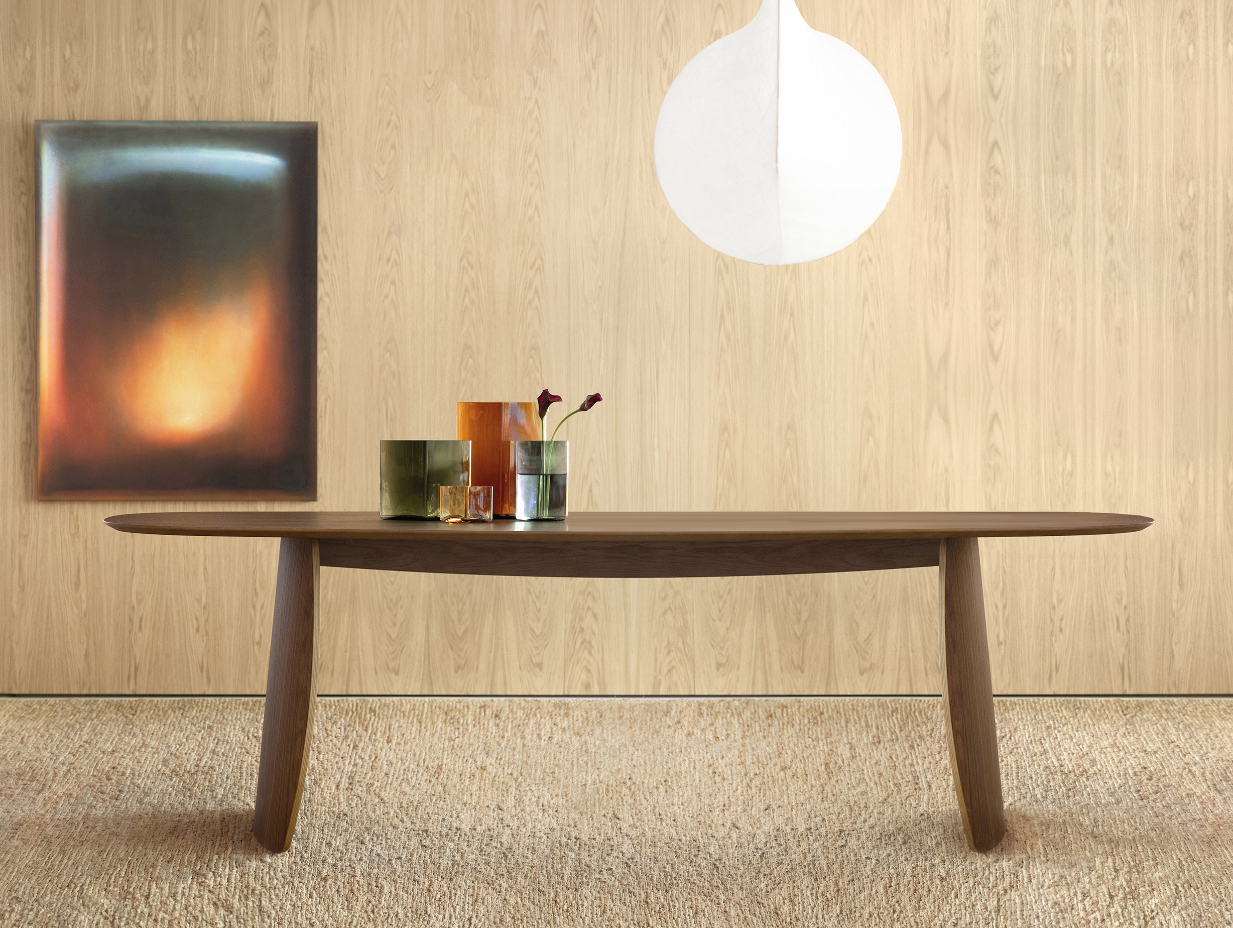 Stua jon jesus gasca petal table walnut ls 1