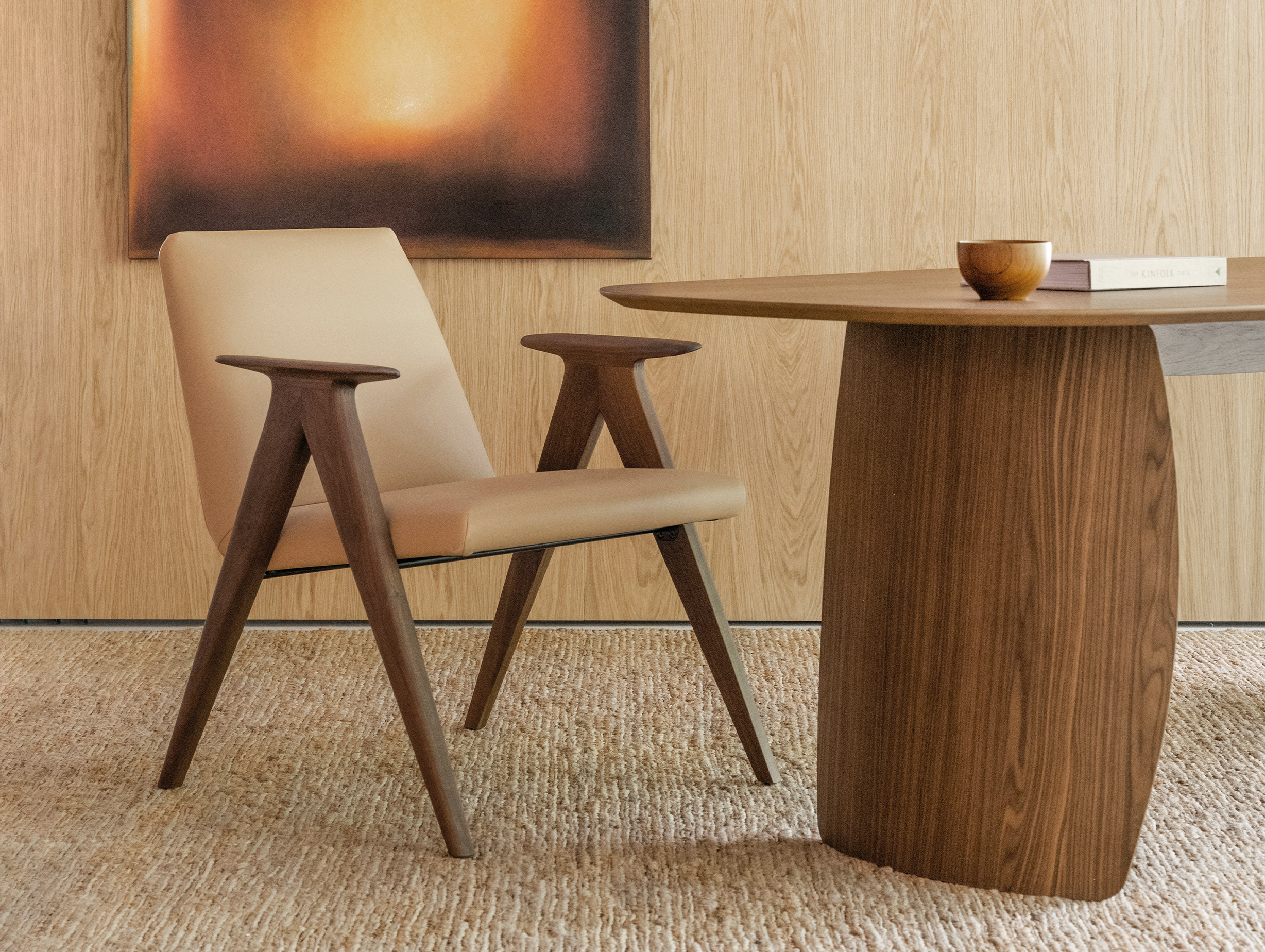 Stua jon jesus gasca petal table walnut ls 2