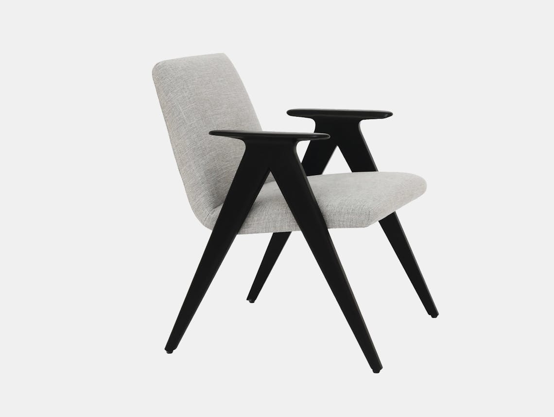 Stua libera lounge chair grey black