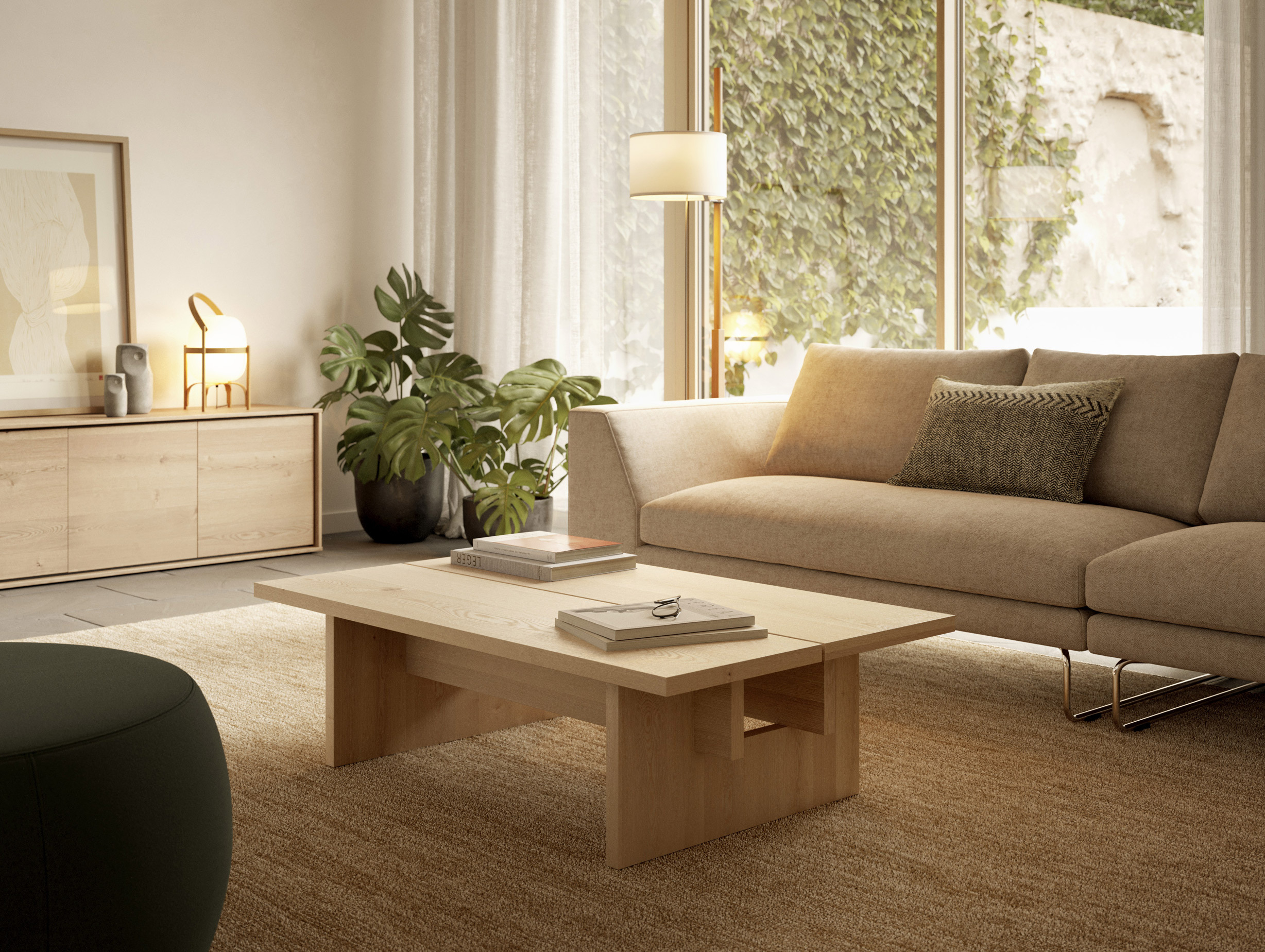 Treku ander lizaso studio leiho coffee table wood lifestyle