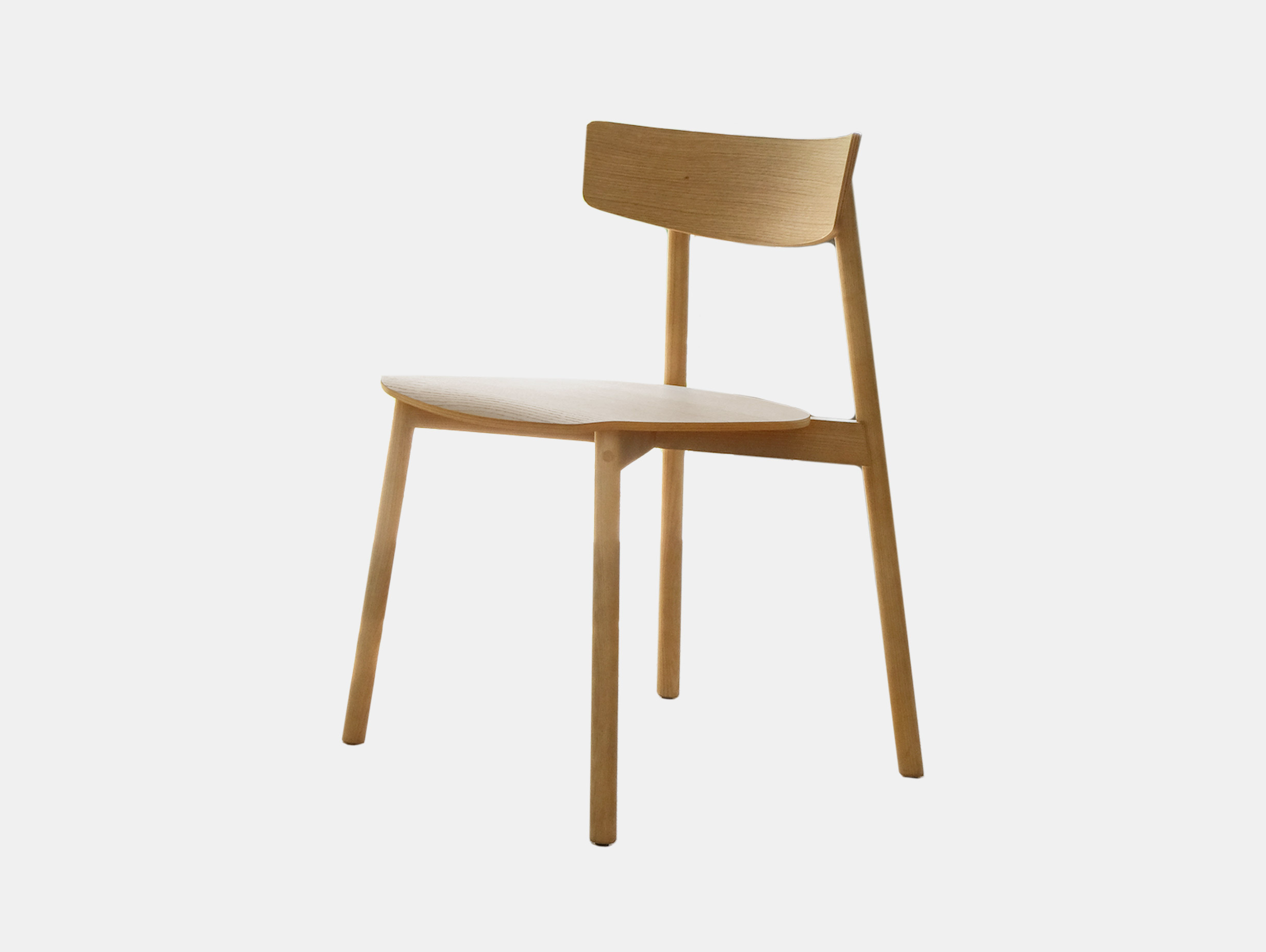 Treku ibon arrizabalaga kol side chair wood