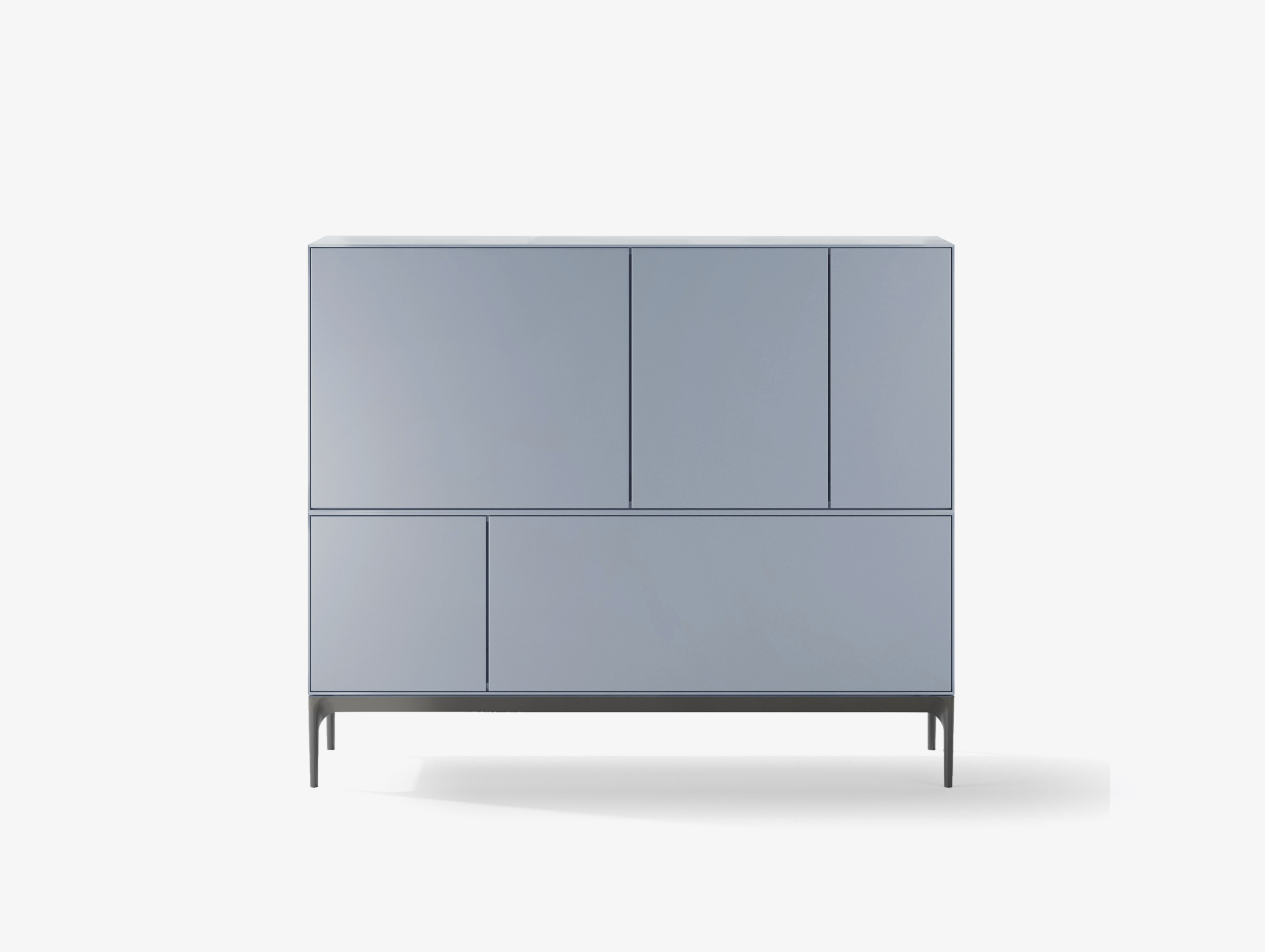 Treku ibon arrizabalaga lauki sideboard glacier frame graphite legs