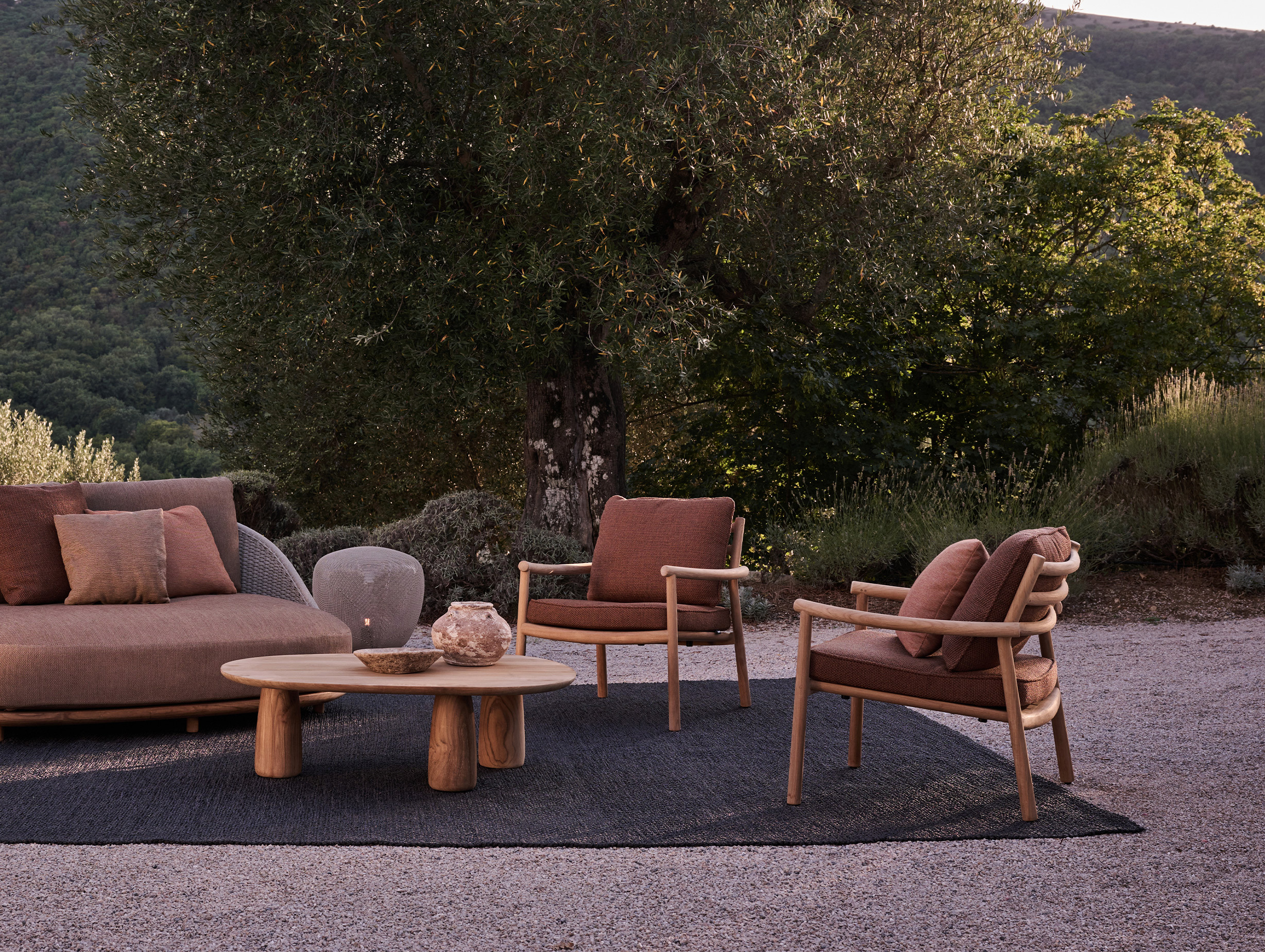 Tribu monica armani ukiyo lounge chair lifestyle