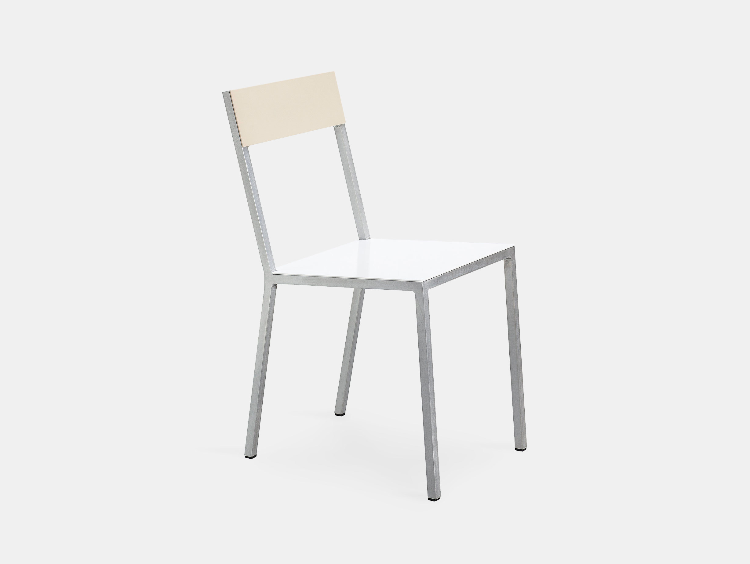 Muller Van Severen Alu Chair Valerie Objects White Ivory