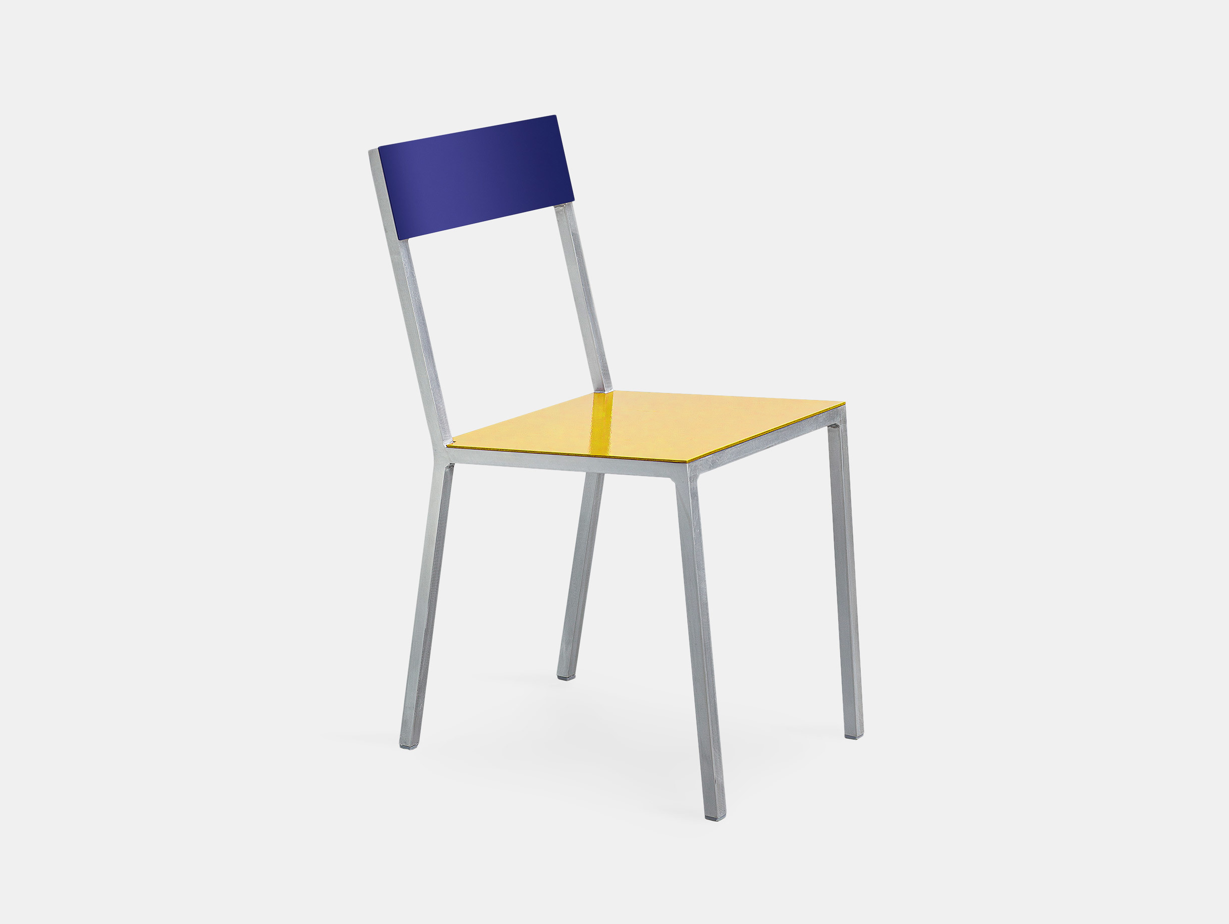 Muller Van Severen Alu Chair Valerie Objects Yellow Blue