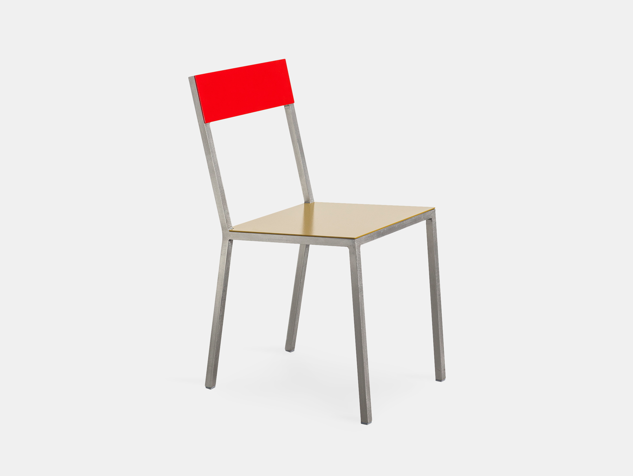 Muller Van Severen Alu Chair Valerie Objects curry red