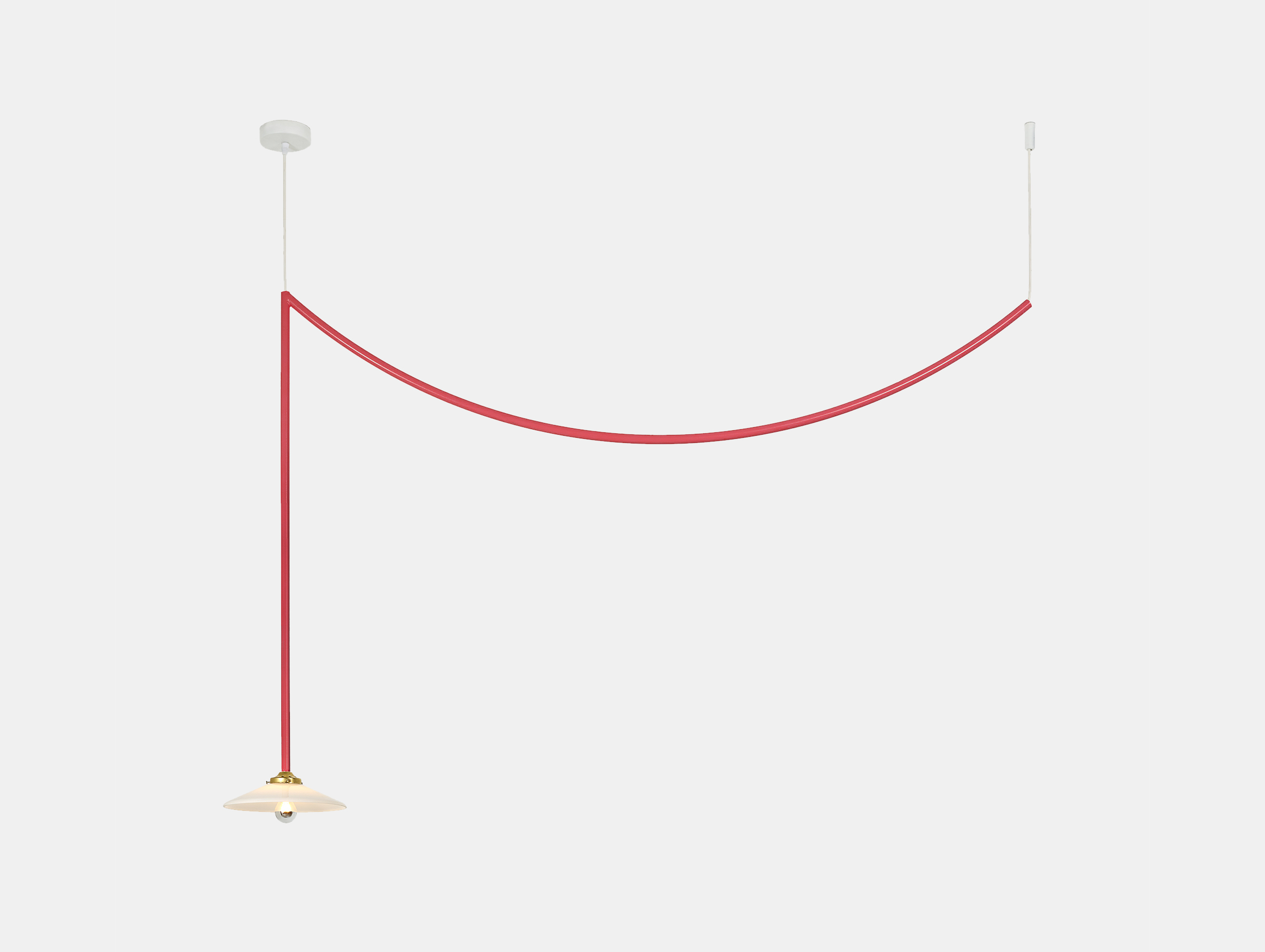 Muller van severen ceiling lamp no 4 valerie ojects red