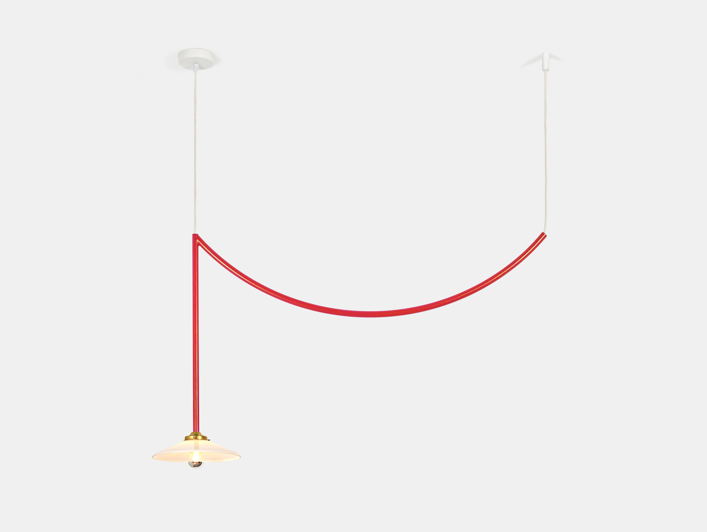 Muller van severen ceiling lamp no 5 valerie ojects red