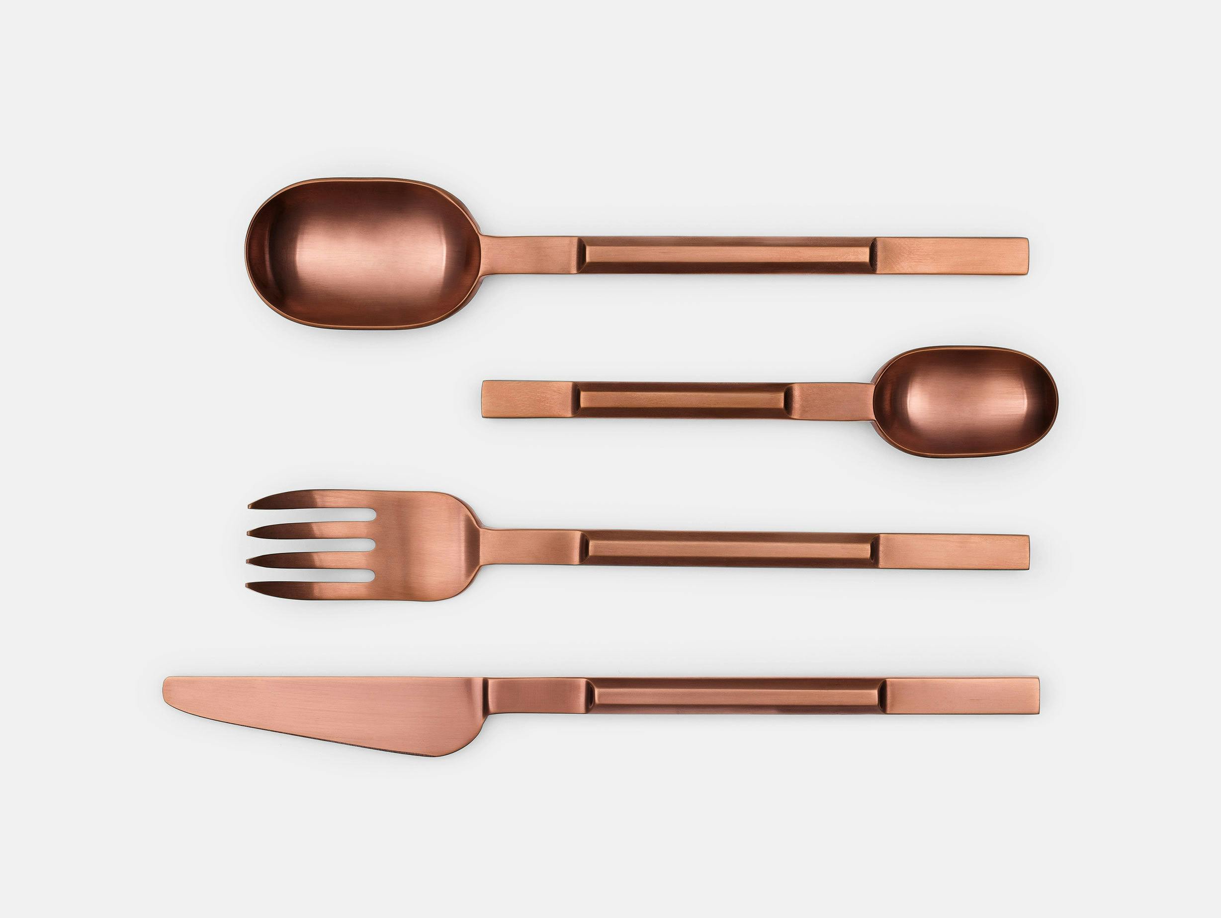 Valerie Objects Cutlery Copper Koichi Futatsumata