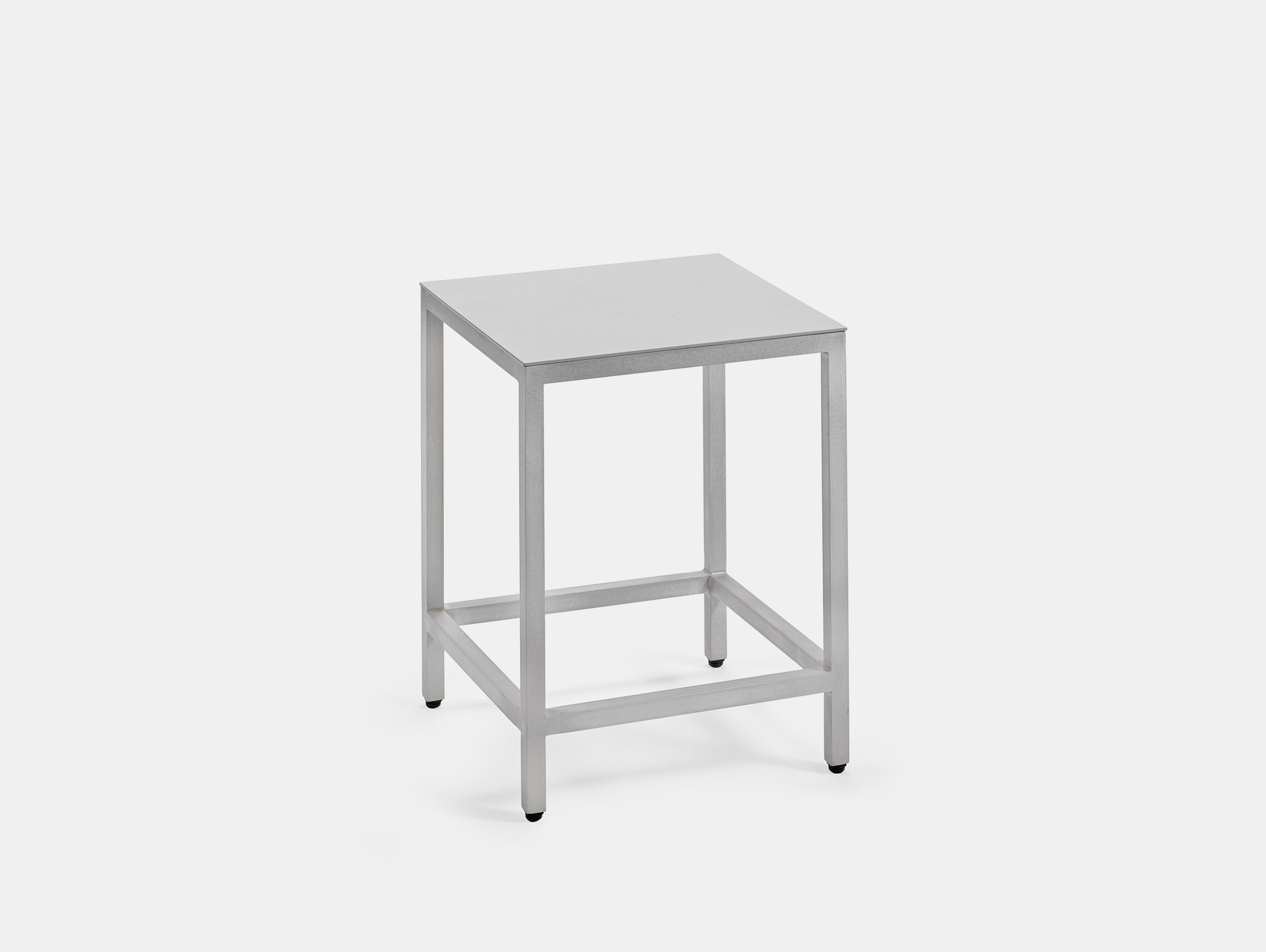 Valerie objects muller van severen alu low stool aluminium