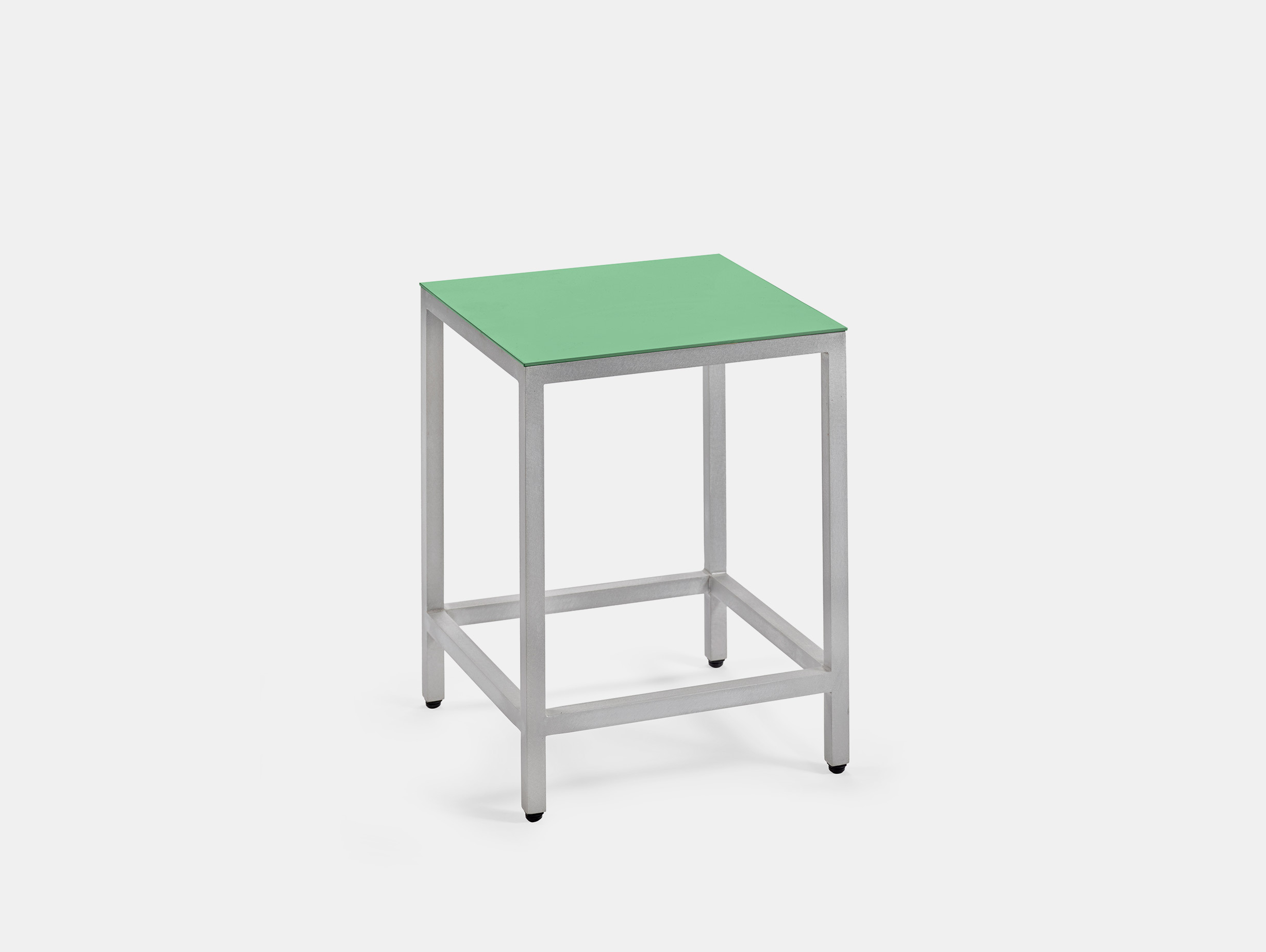Valerie objects muller van severen alu low stool green