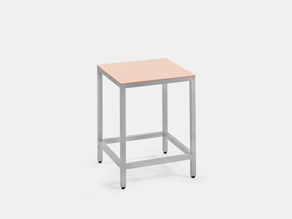 Valerie objects muller van severen alu low stool pink Valerie objects muller van severen alu low stool pink
