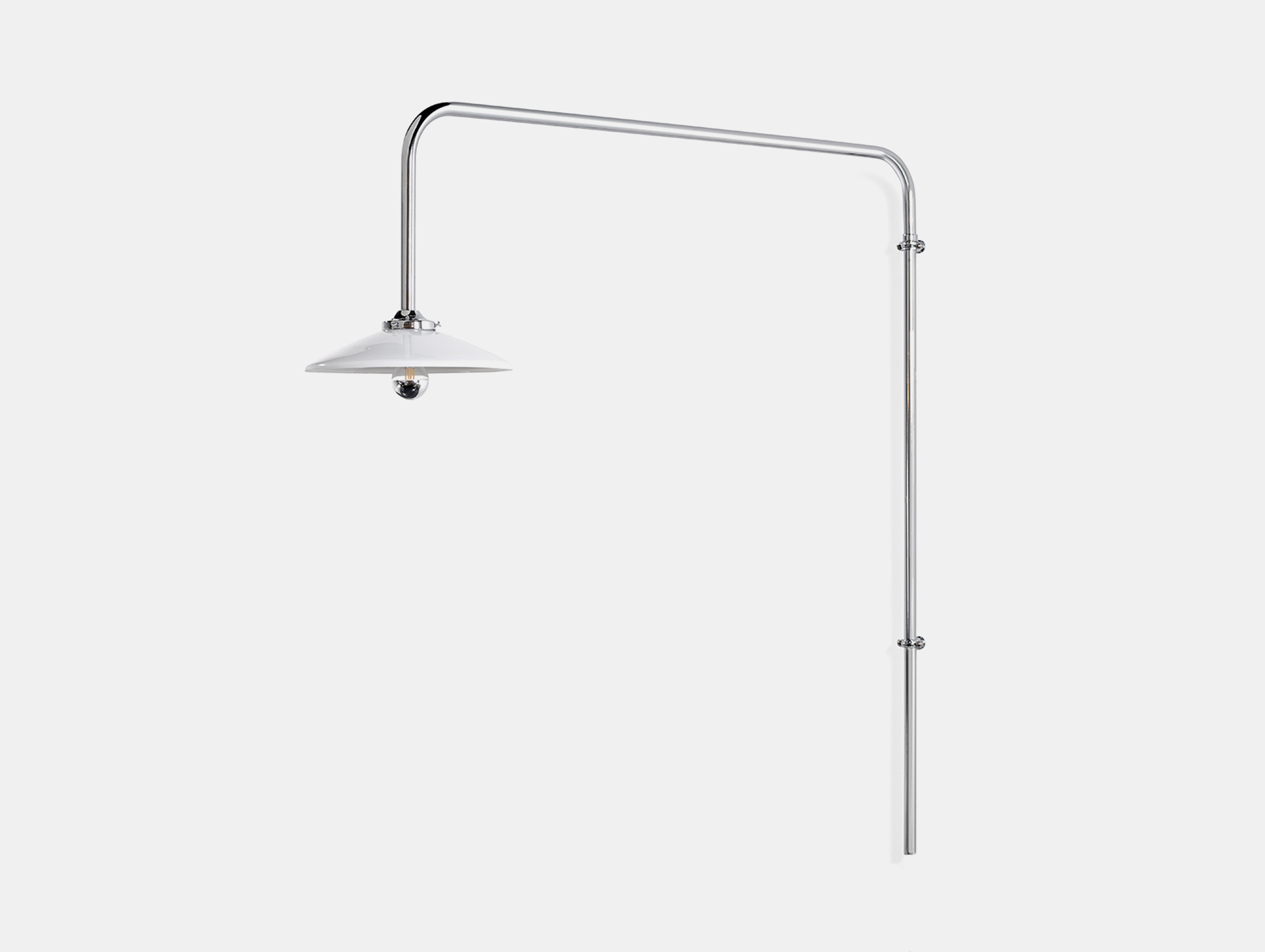 Valerie objects muller van severen hanging lamp no 5 chromed steel