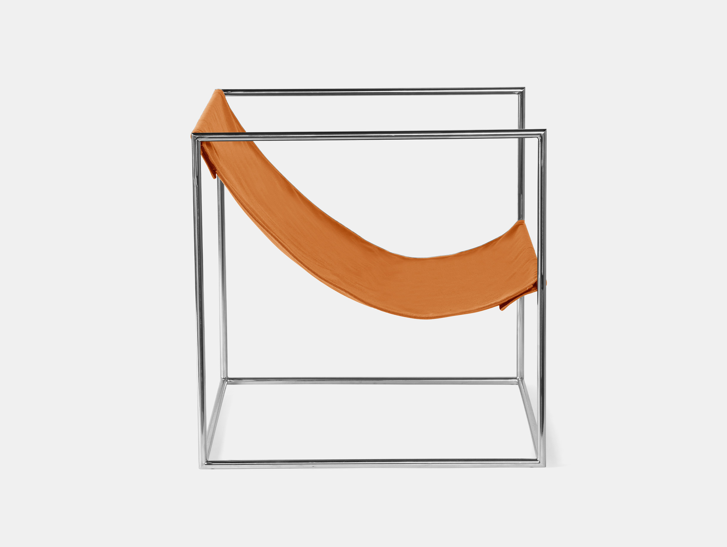 Valerie objects muller van severen solo seat outdoor chrome pink