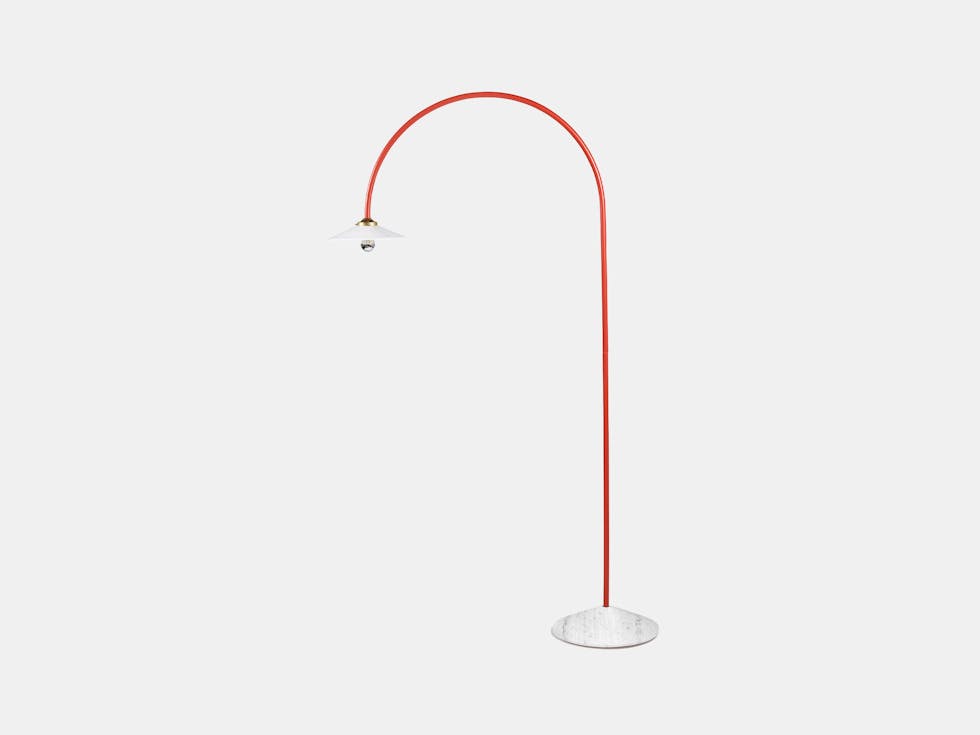 Valerie objects muller van severen standing lamp marble no2 red Valerie objects muller van severen standing lamp marble no2 red