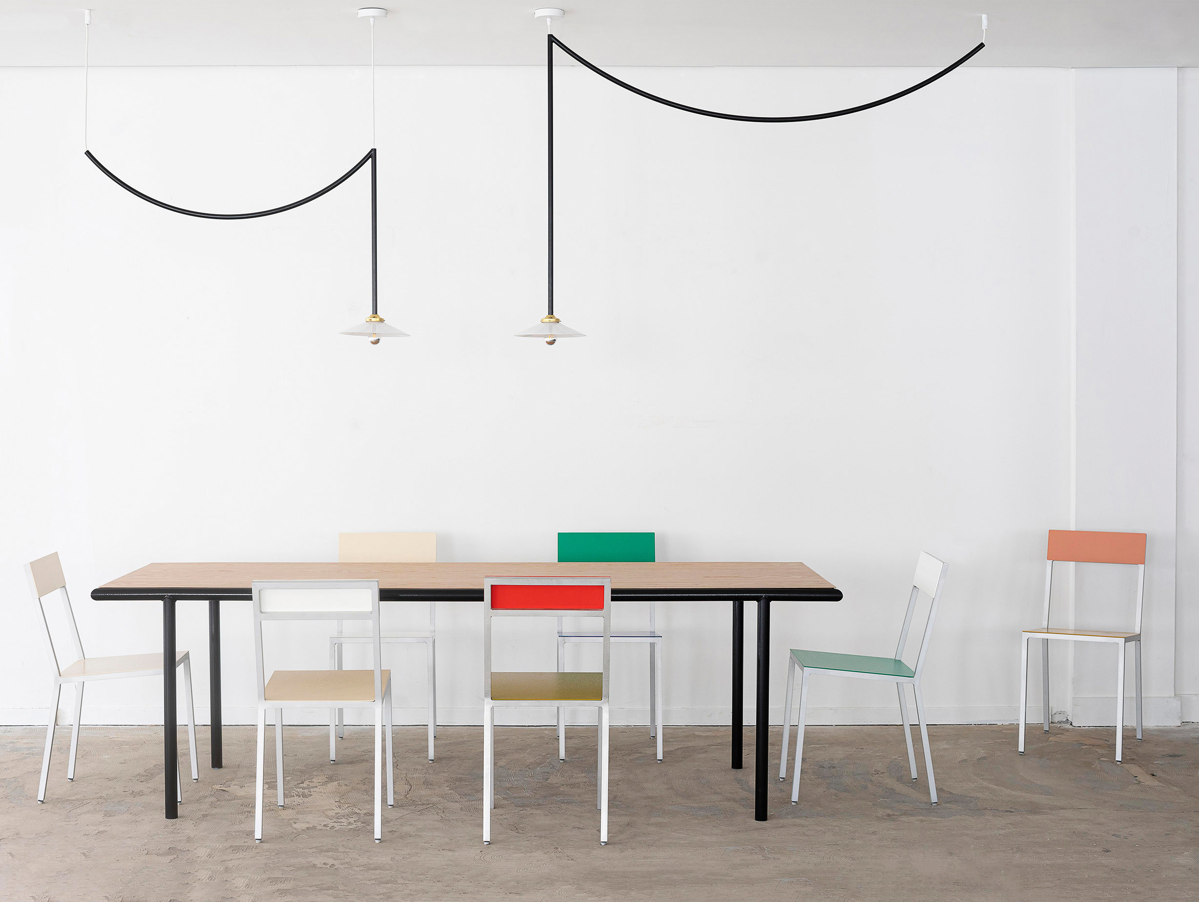 Muller Van Severen Alu Chair Wooden Table Valerie Objects