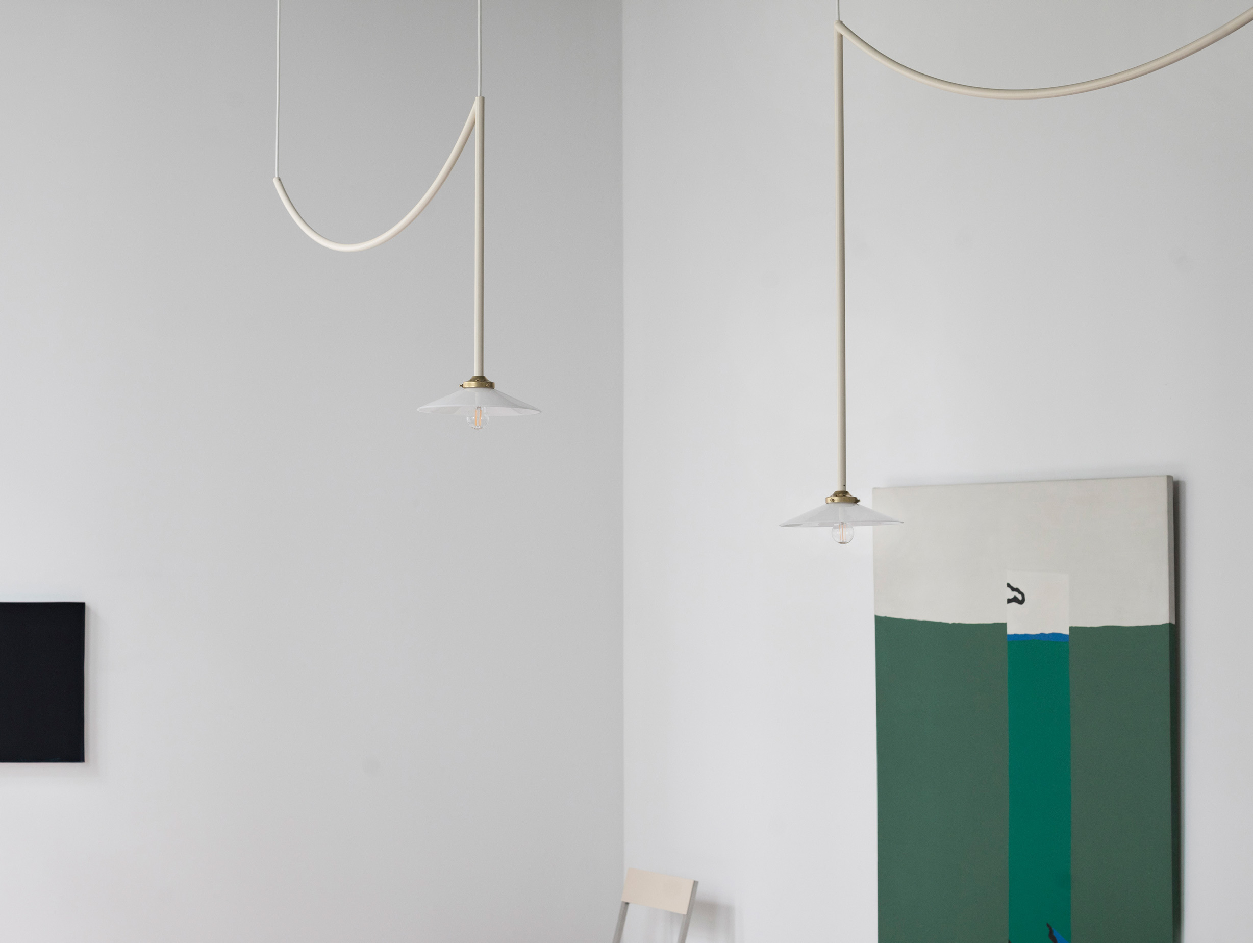 Muller van severen ceiling lamp no 4 and 5 valerie objects ls