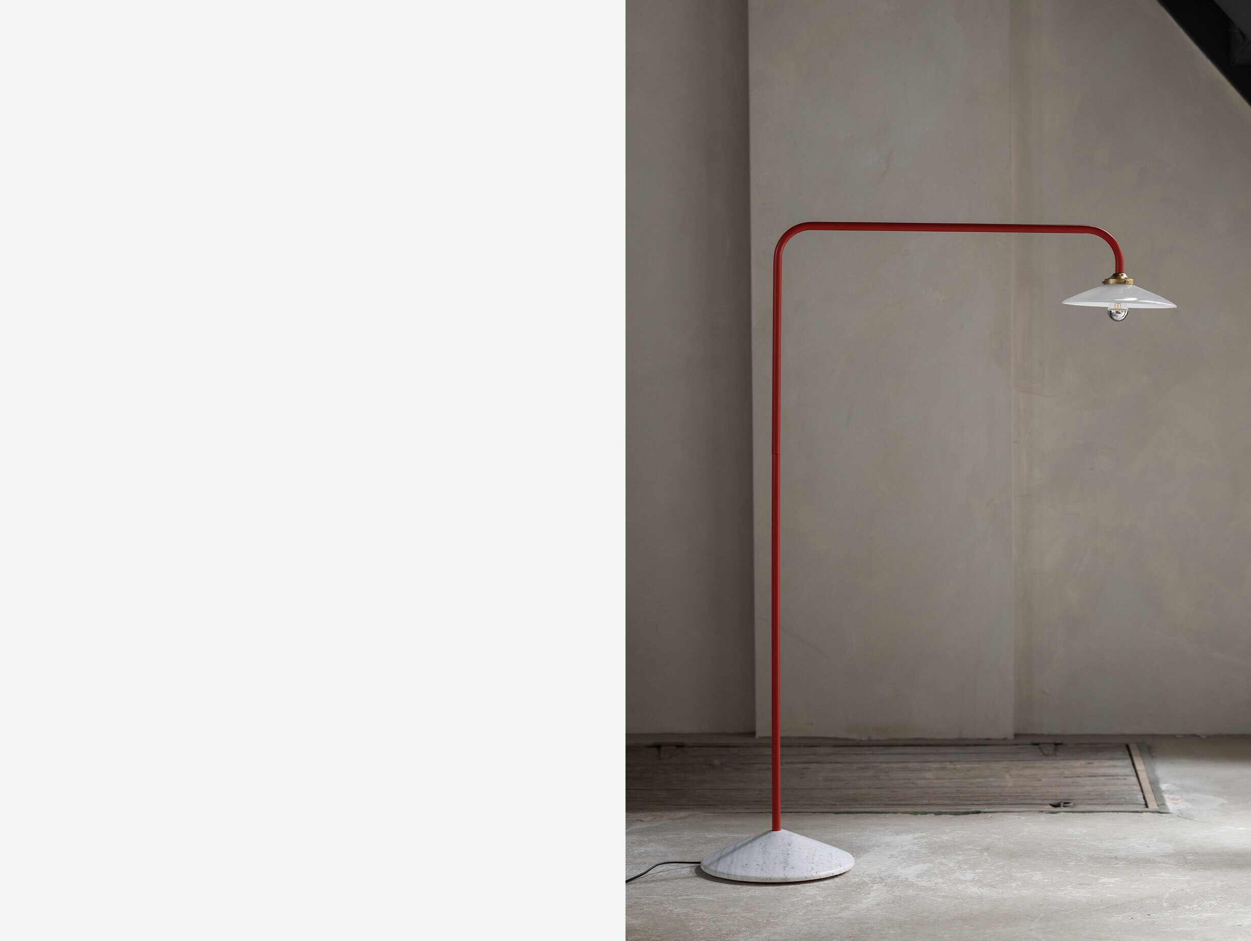 Muller van severen standing lamp marble 1 story