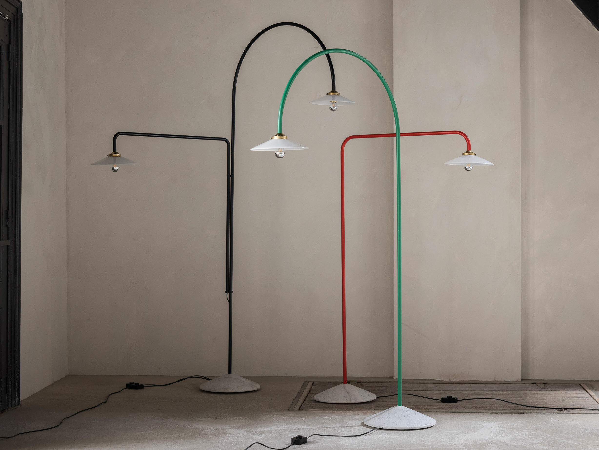 Muller van severen standing lamp marble story 1