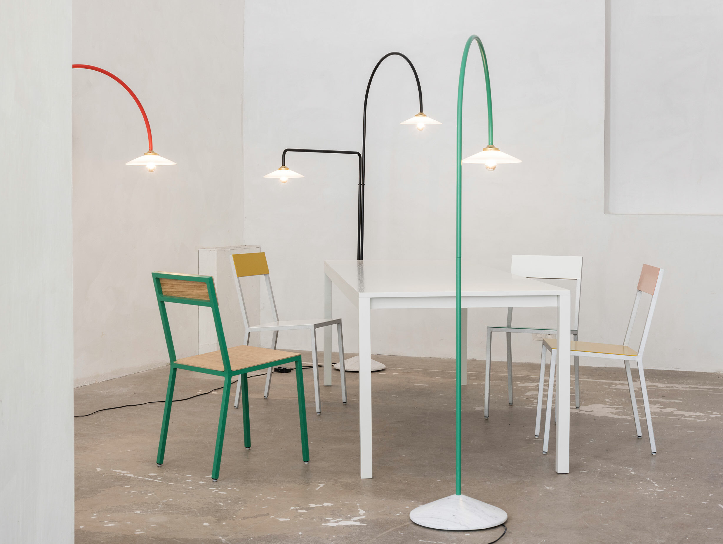 Muller van severen standing lamp marble story 4