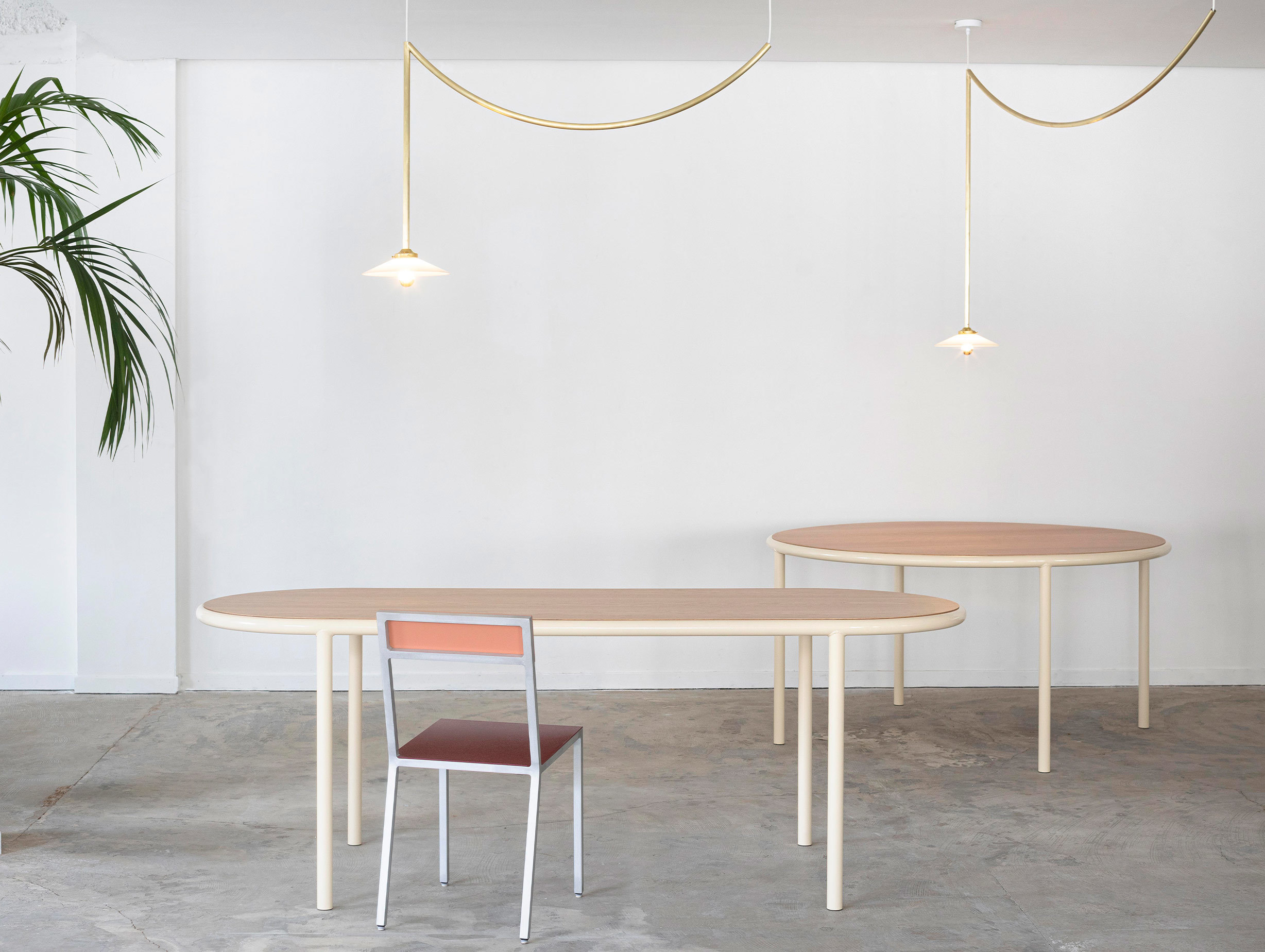 Muller van severen wooden table oval ls 10