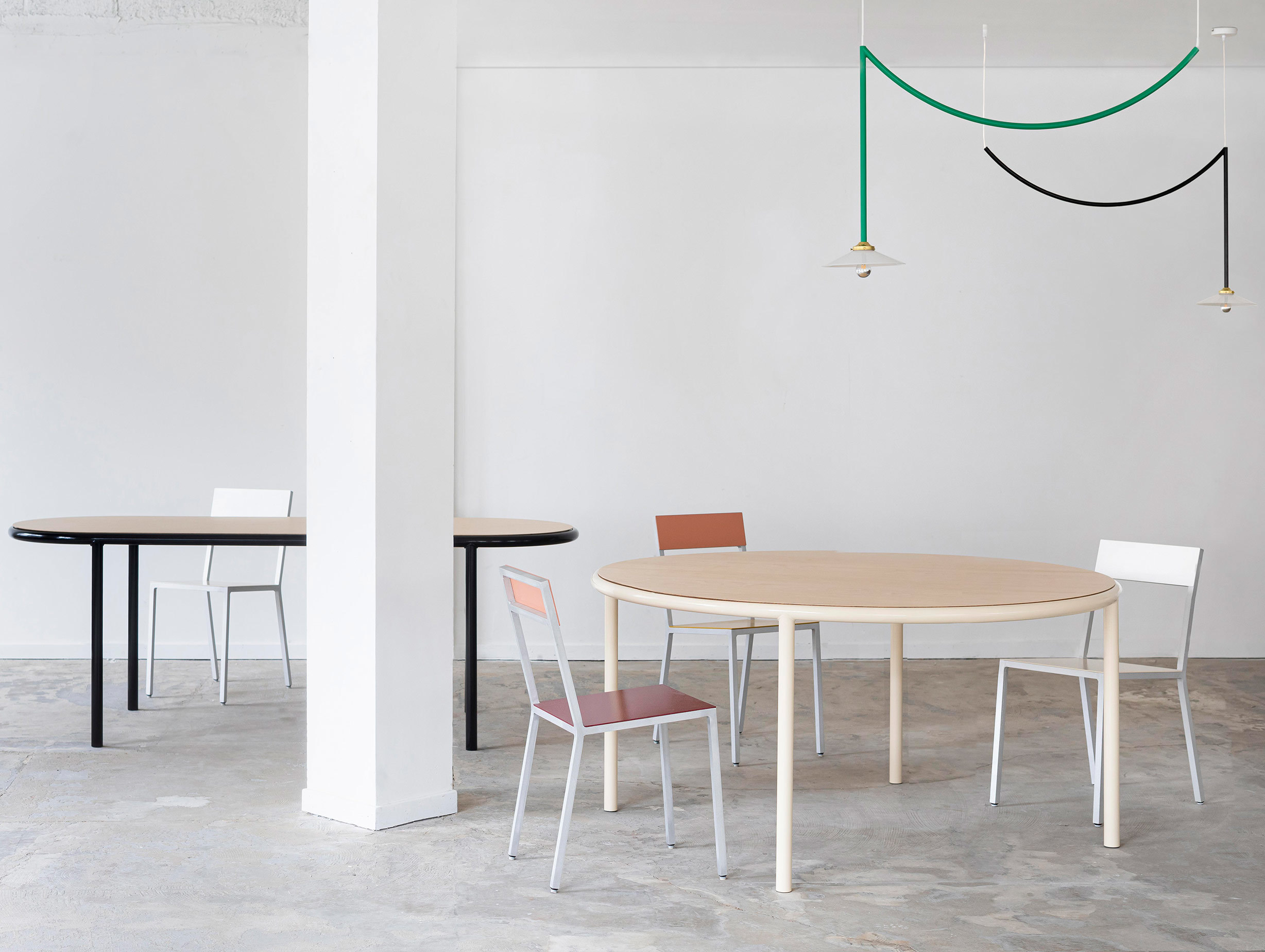 Muller van severen wooden table oval ls 4