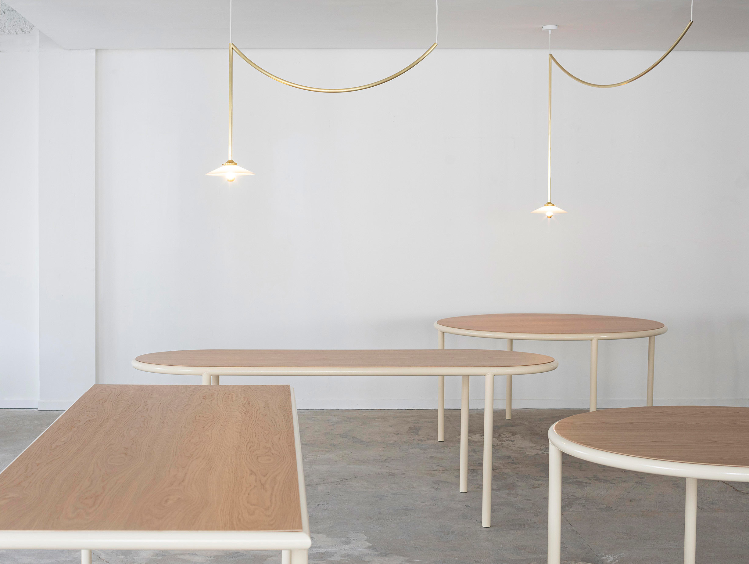 Muller van severen wooden table oval ls 8