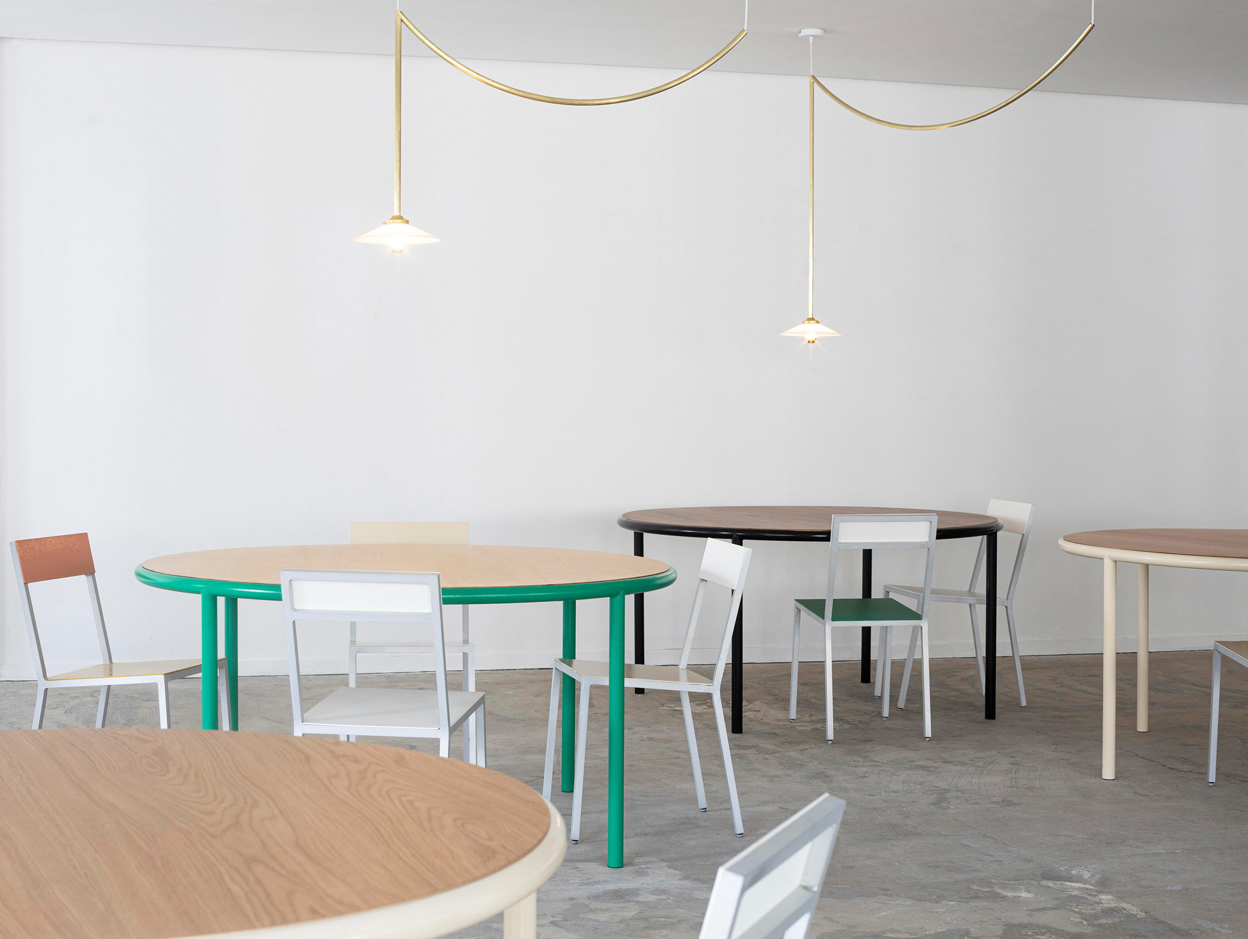 Muller van severen wooden table round small large 2