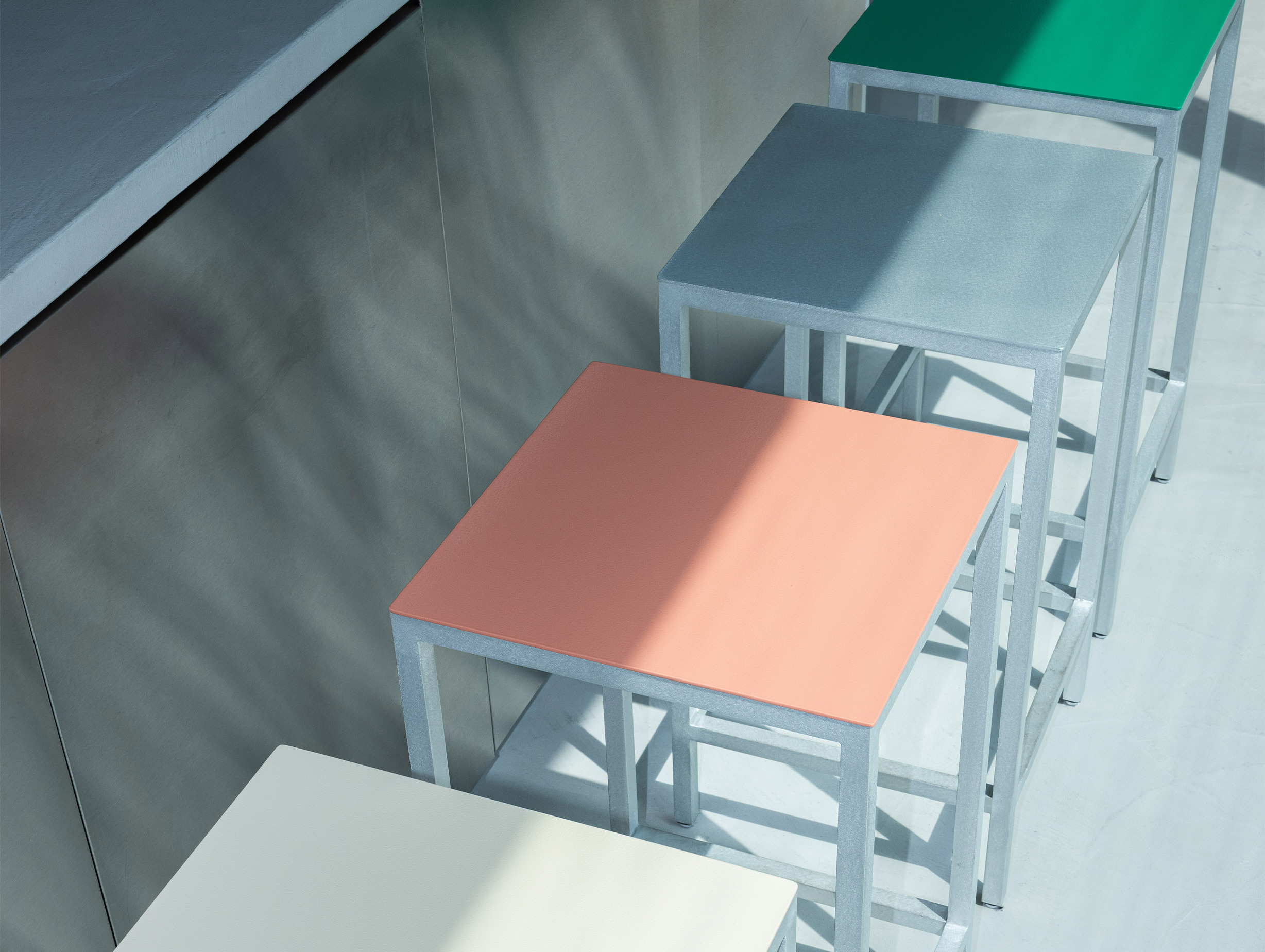 Valerie objects muller van severen alu bar stool lifestyle5